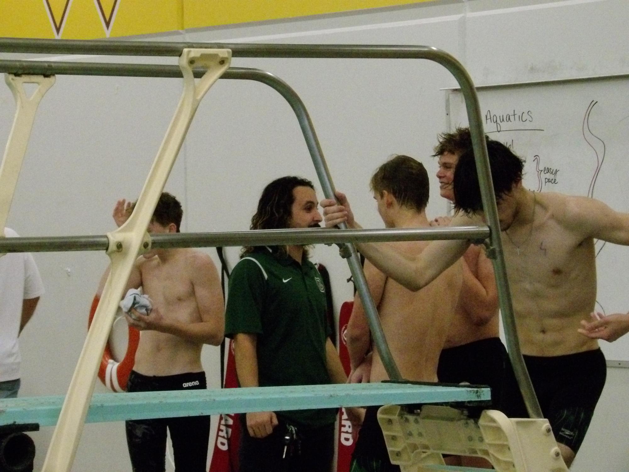 Boys dive (Photos by Tripp Stratton)