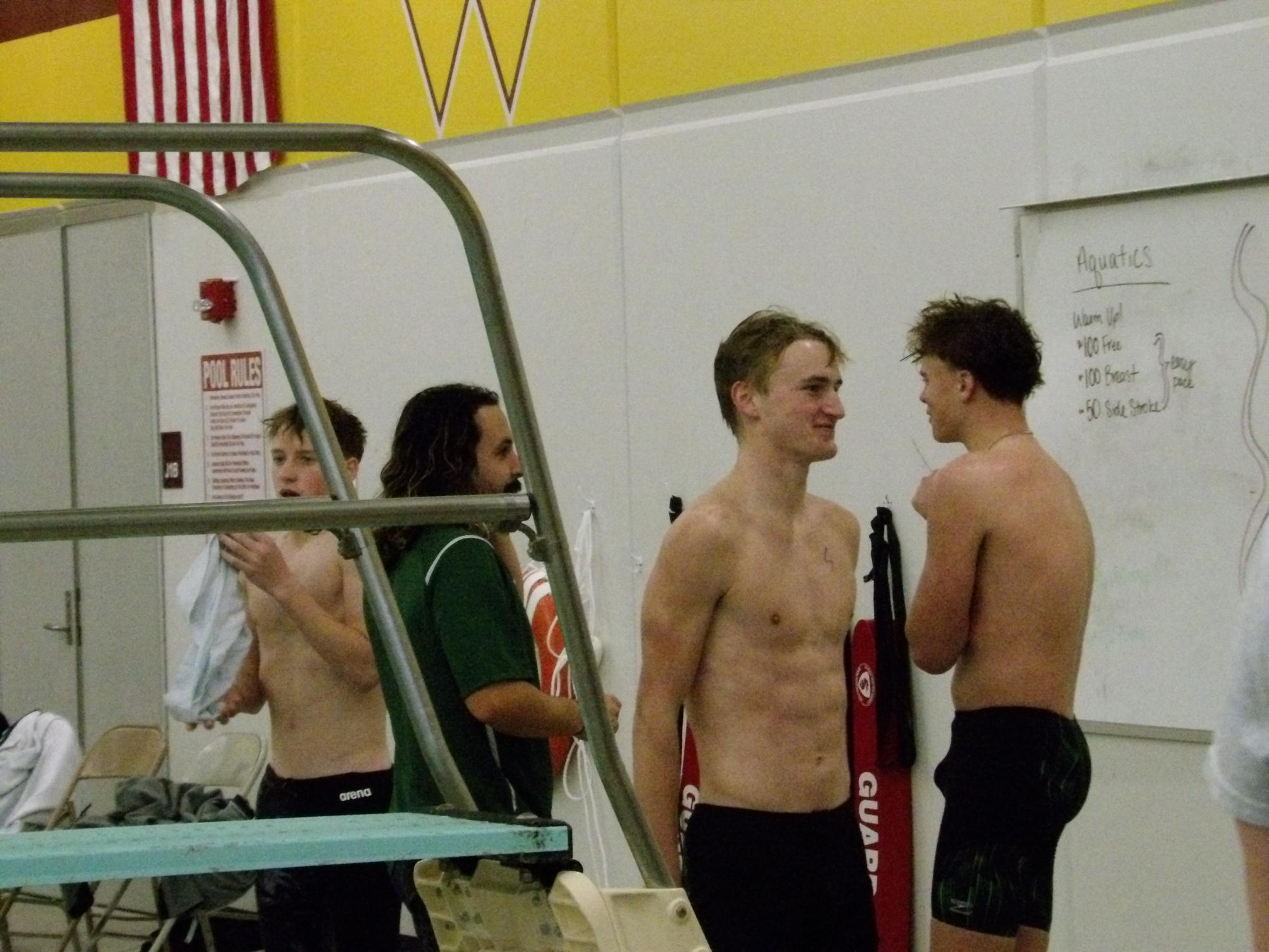 Boys dive (Photos by Tripp Stratton)