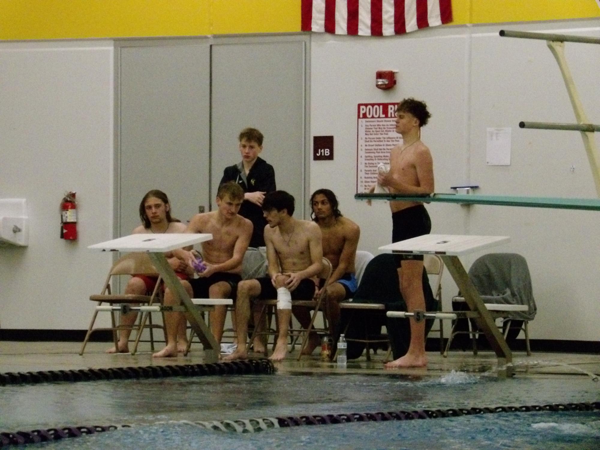 Boys dive (Photos by Tripp Stratton)