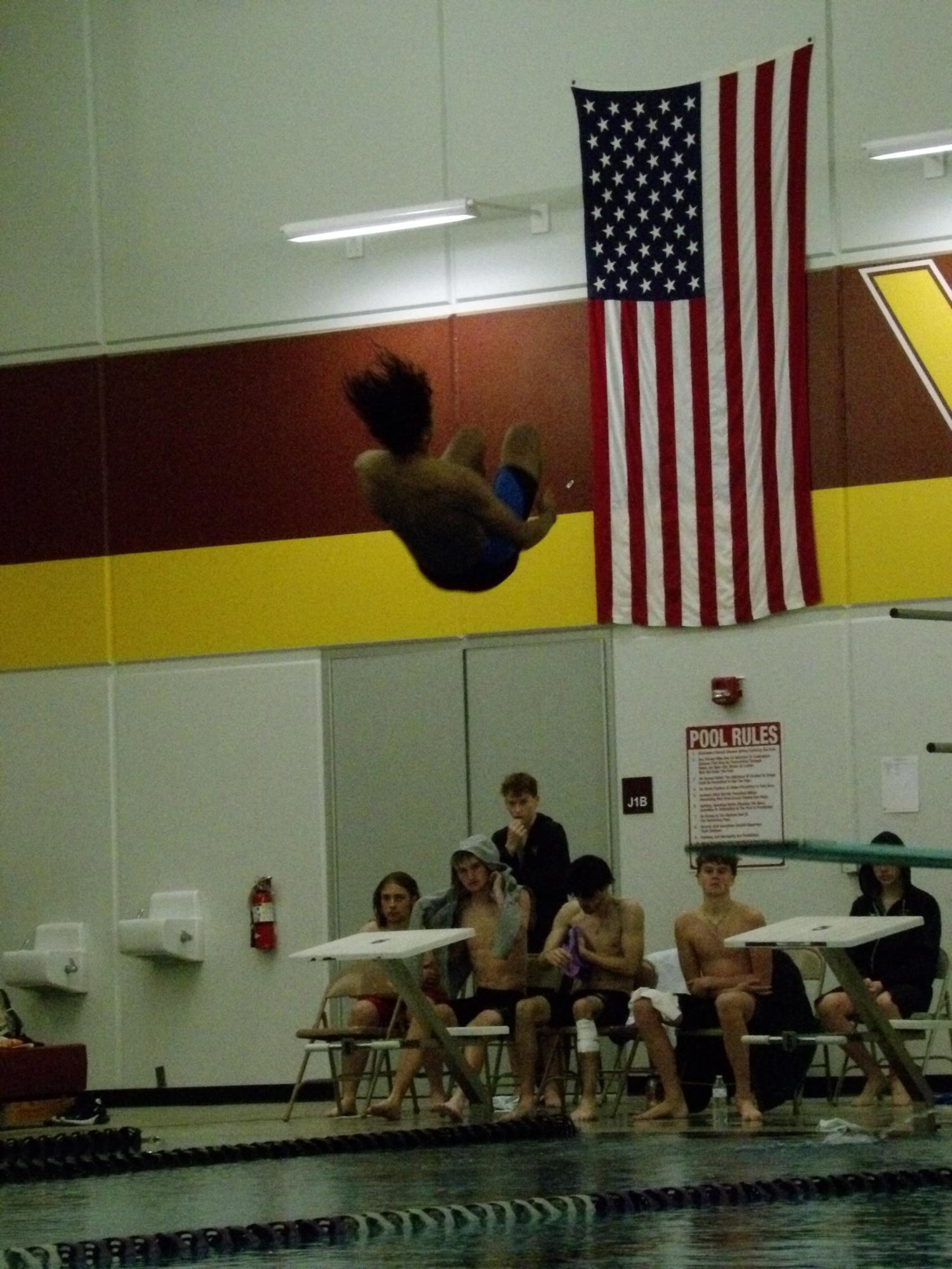 Boys dive (Photos by Tripp Stratton)