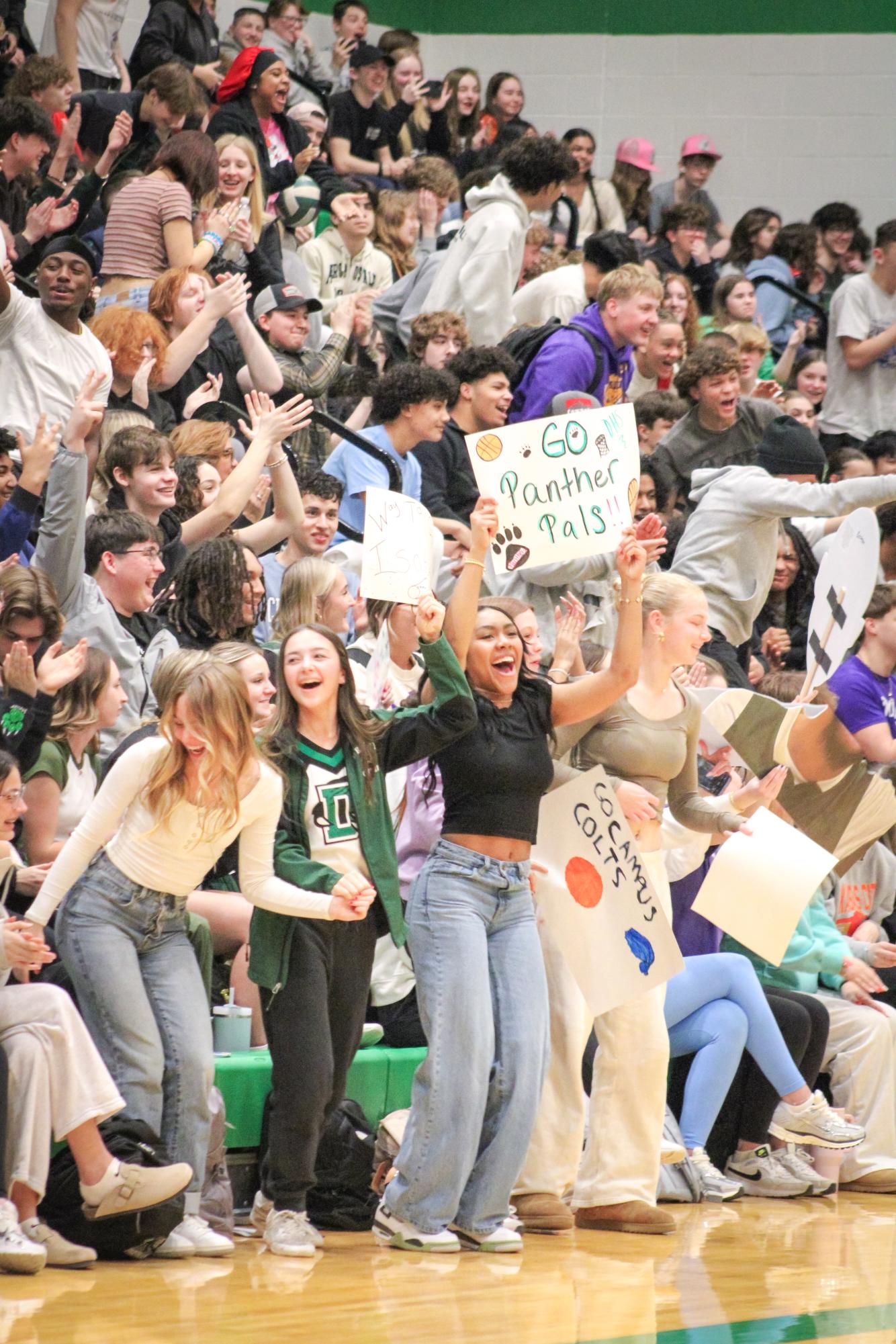 Panther Pals home basketball game (Photos by Mikah Herzberg)