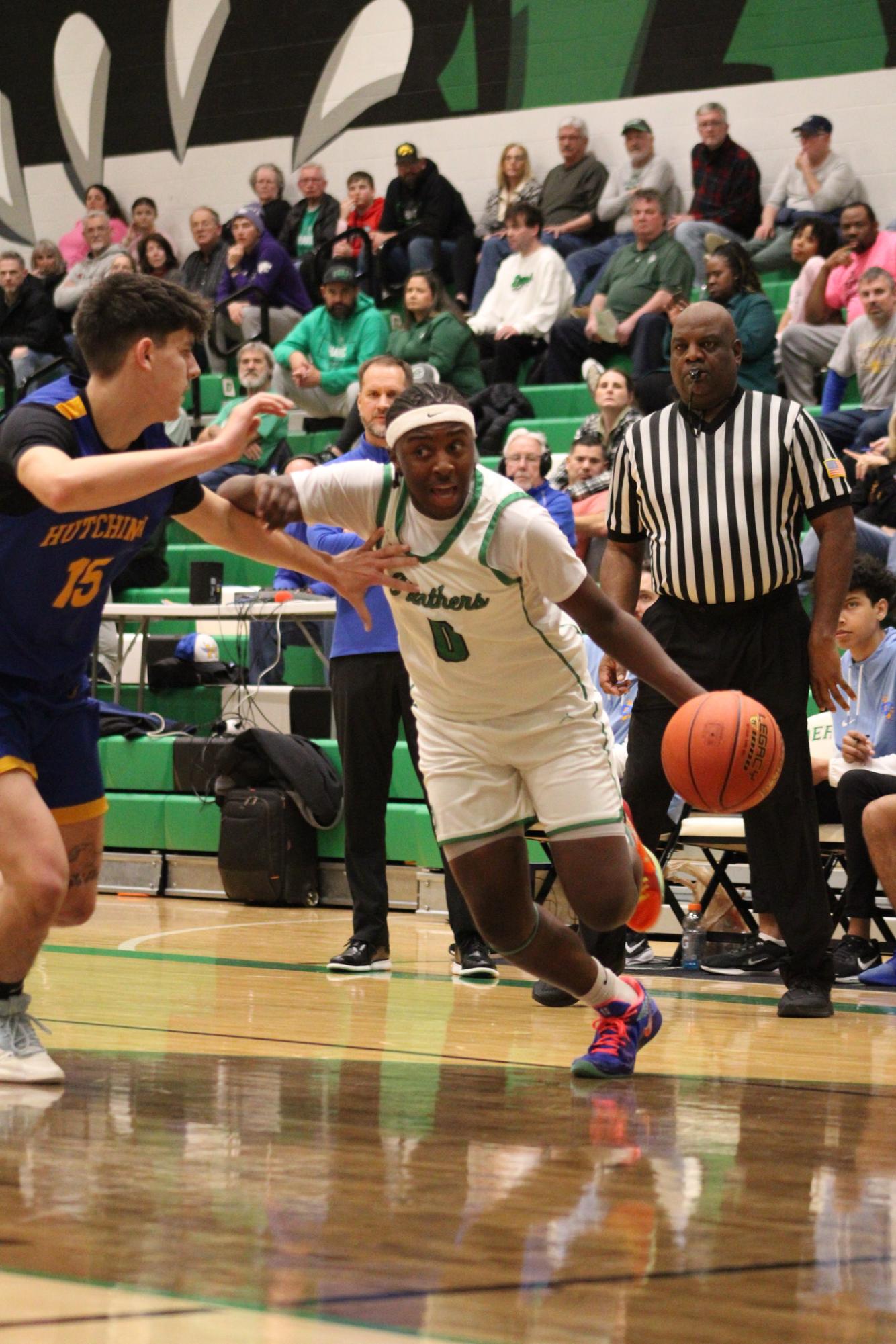 Varsity Boys Basketball vs. Hutchinson (Photos by Kaelyn Kissack)