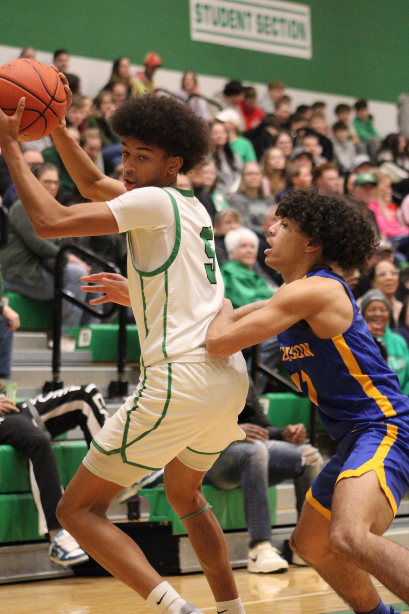 Varsity Boys Basketball vs. Hutchinson (Photos by Kaelyn Kissack)