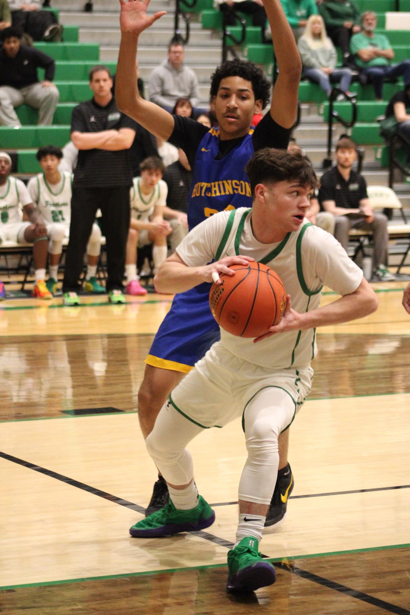 Varsity Boys Basketball vs. Hutchinson (Photos by Kaelyn Kissack)