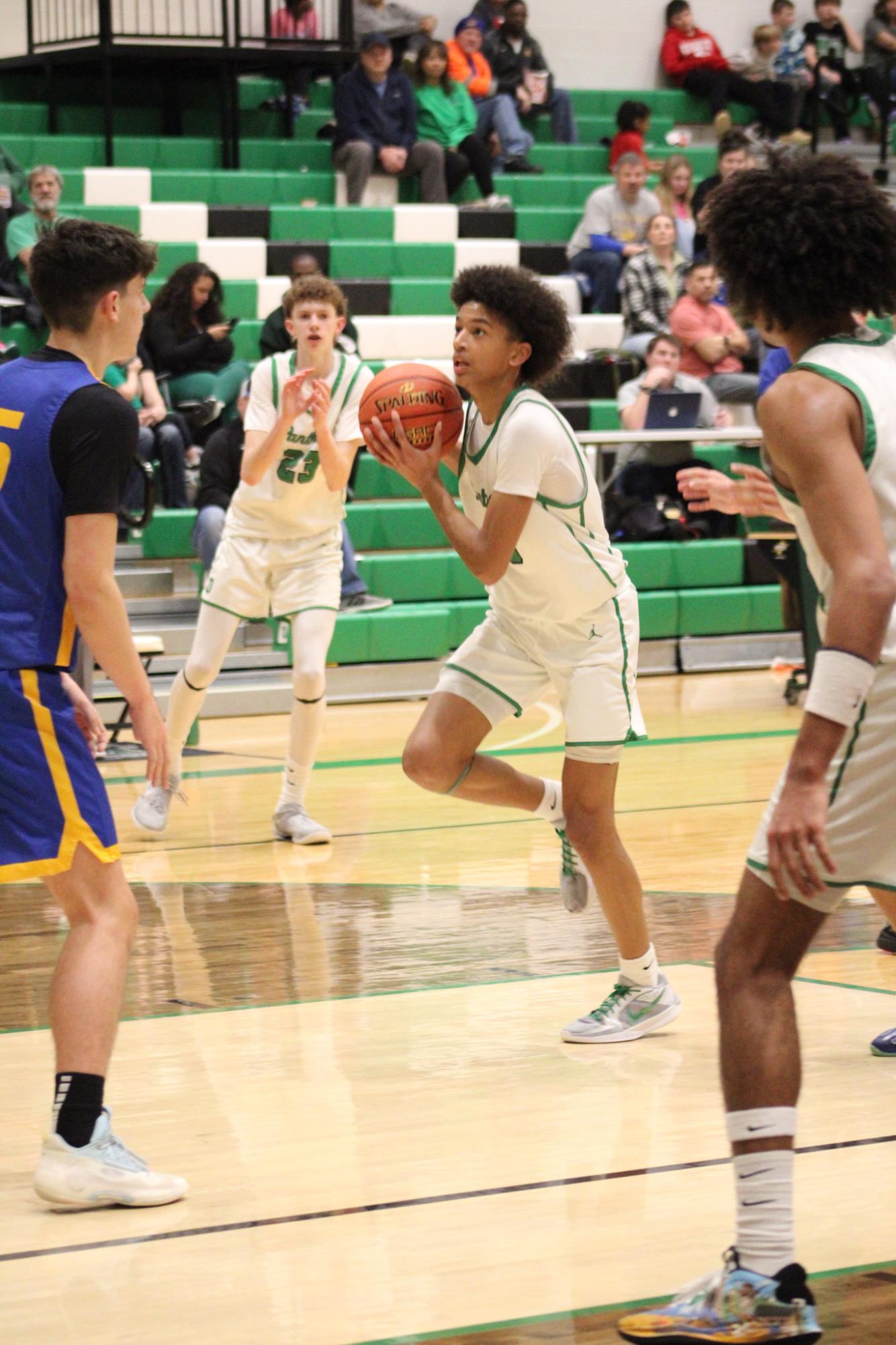 Varsity Boys Basketball vs. Hutchinson (Photos by Kaelyn Kissack)