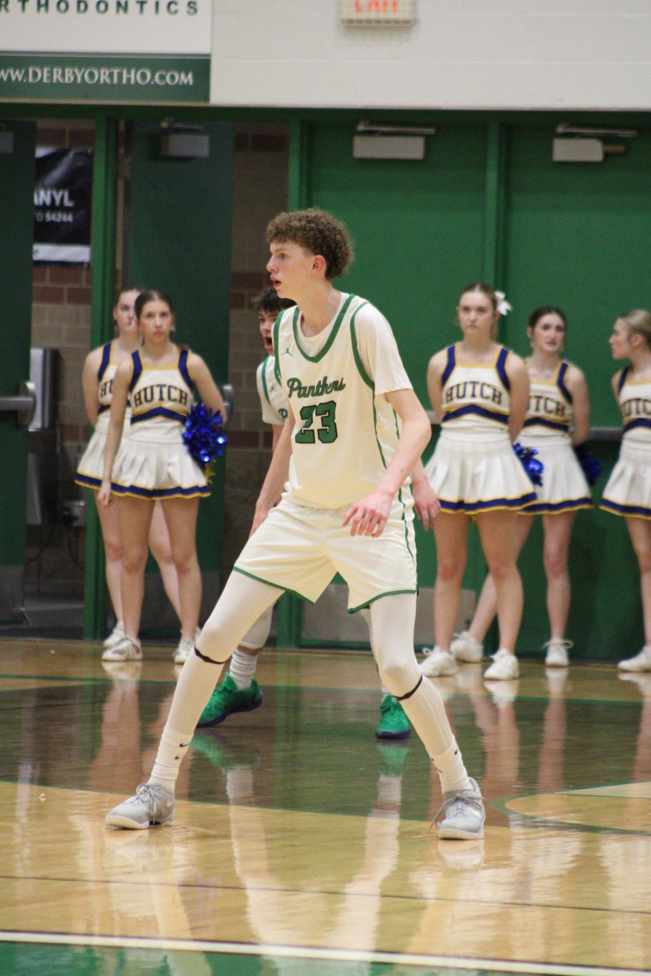 Varsity Boys Basketball vs. Hutchinson (Photos by Kaelyn Kissack)