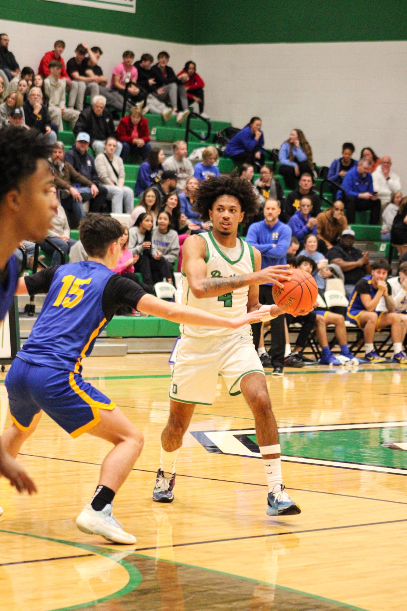 Varsity Boys Basketball vs. Hutchinson (Photos by Kaelyn Kissack)