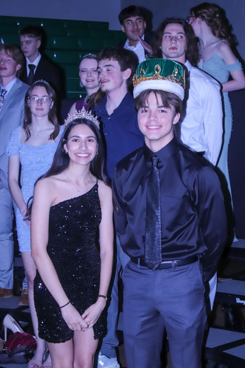 Brooke DuBois and Dylan Karel were last year's Snow Ball queen and king.