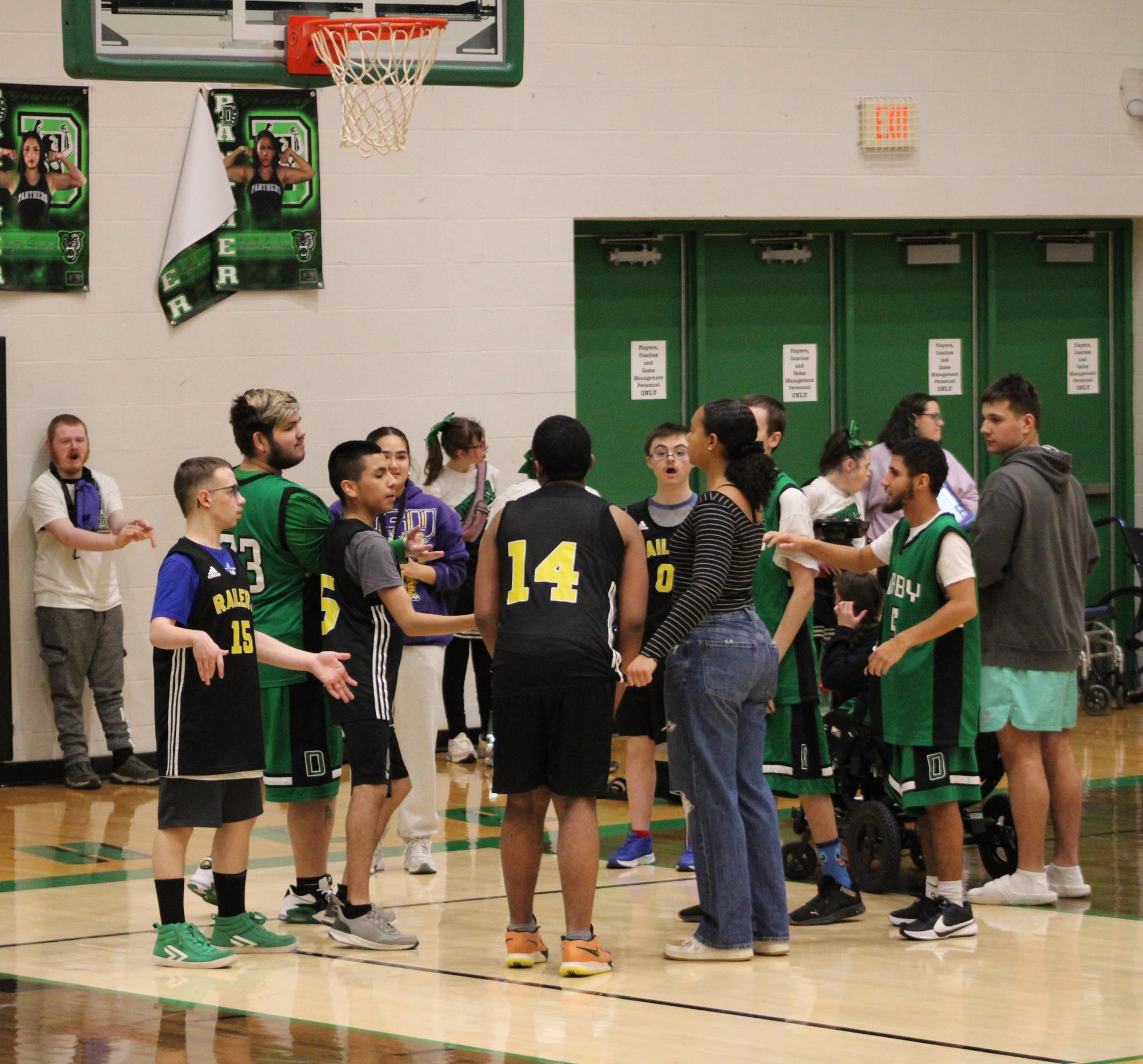 Panther Pals basketball (Photos by Tripp Stratton)