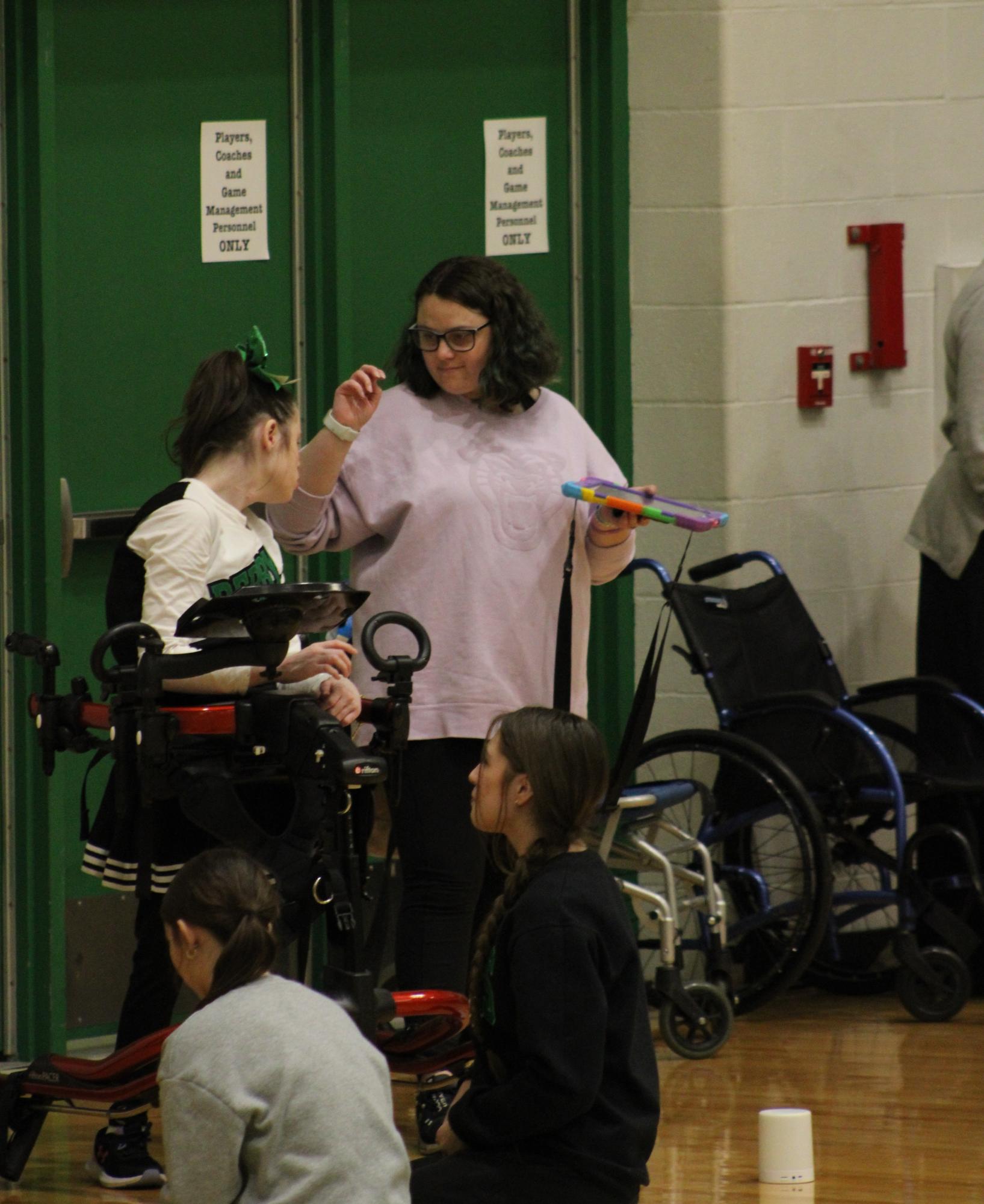 Panther Pals basketball (Photos by Tripp Stratton)