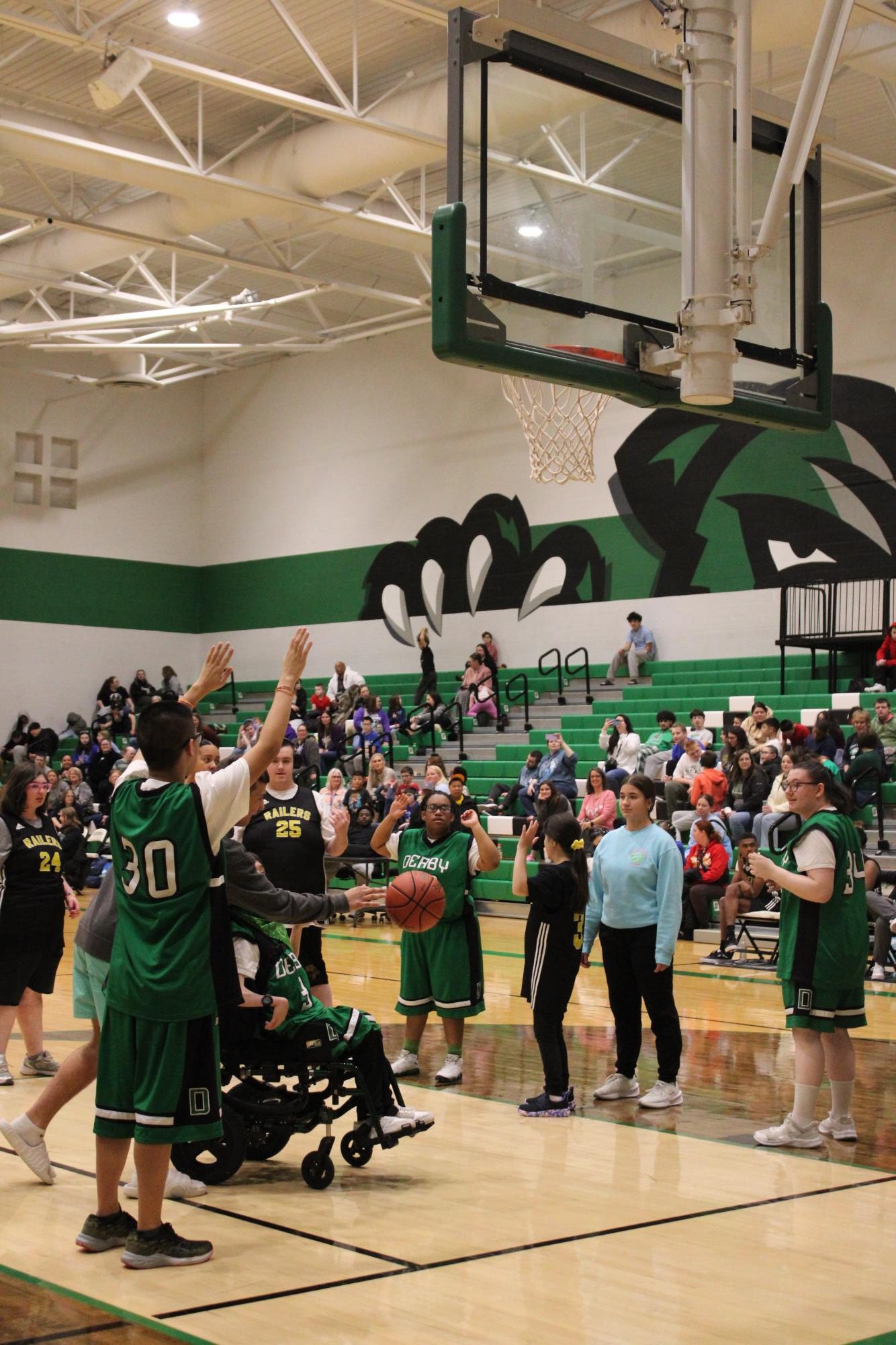 Panther Pals basketball (Photos by Tripp Stratton)