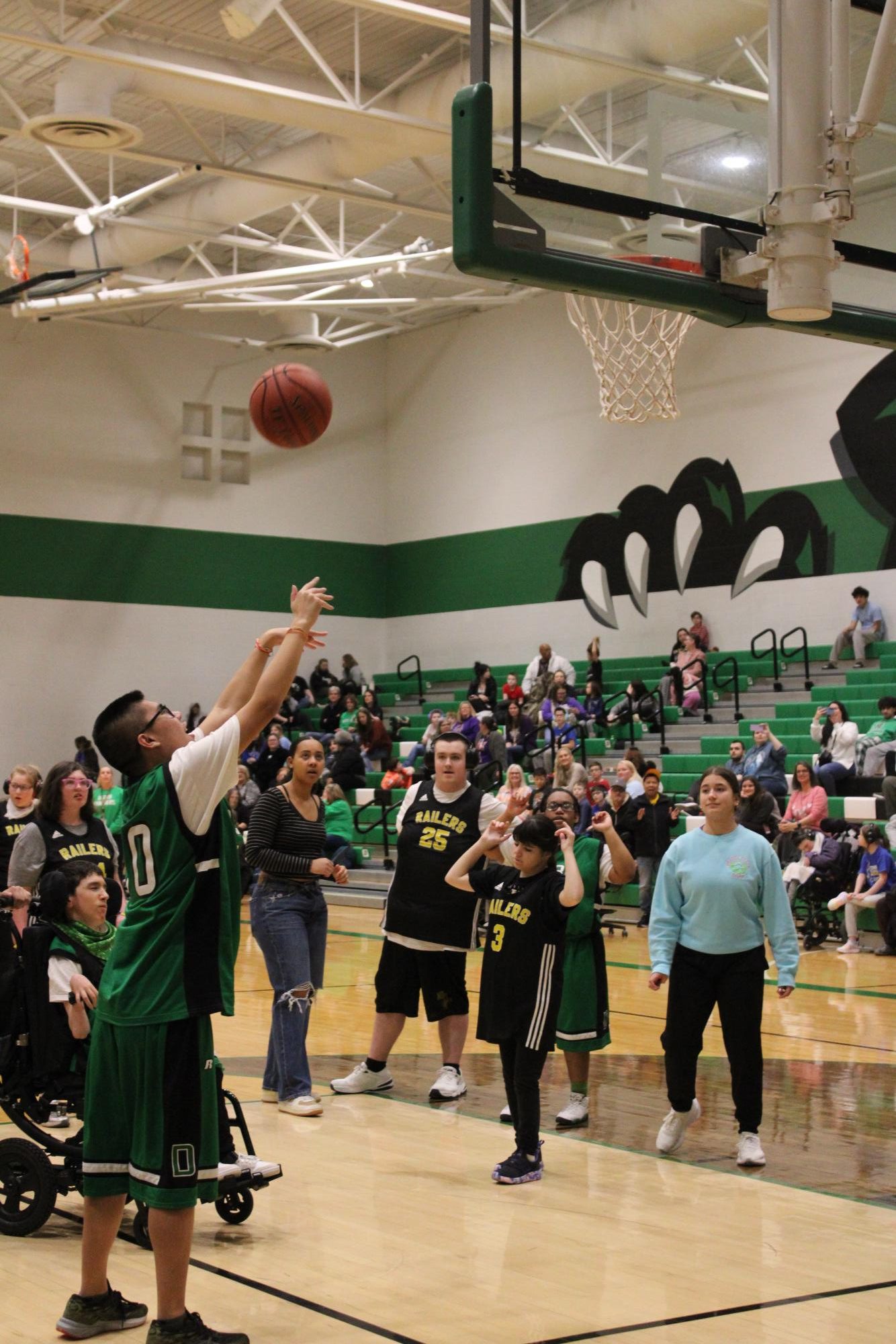 Panther Pals basketball (Photos by Tripp Stratton)