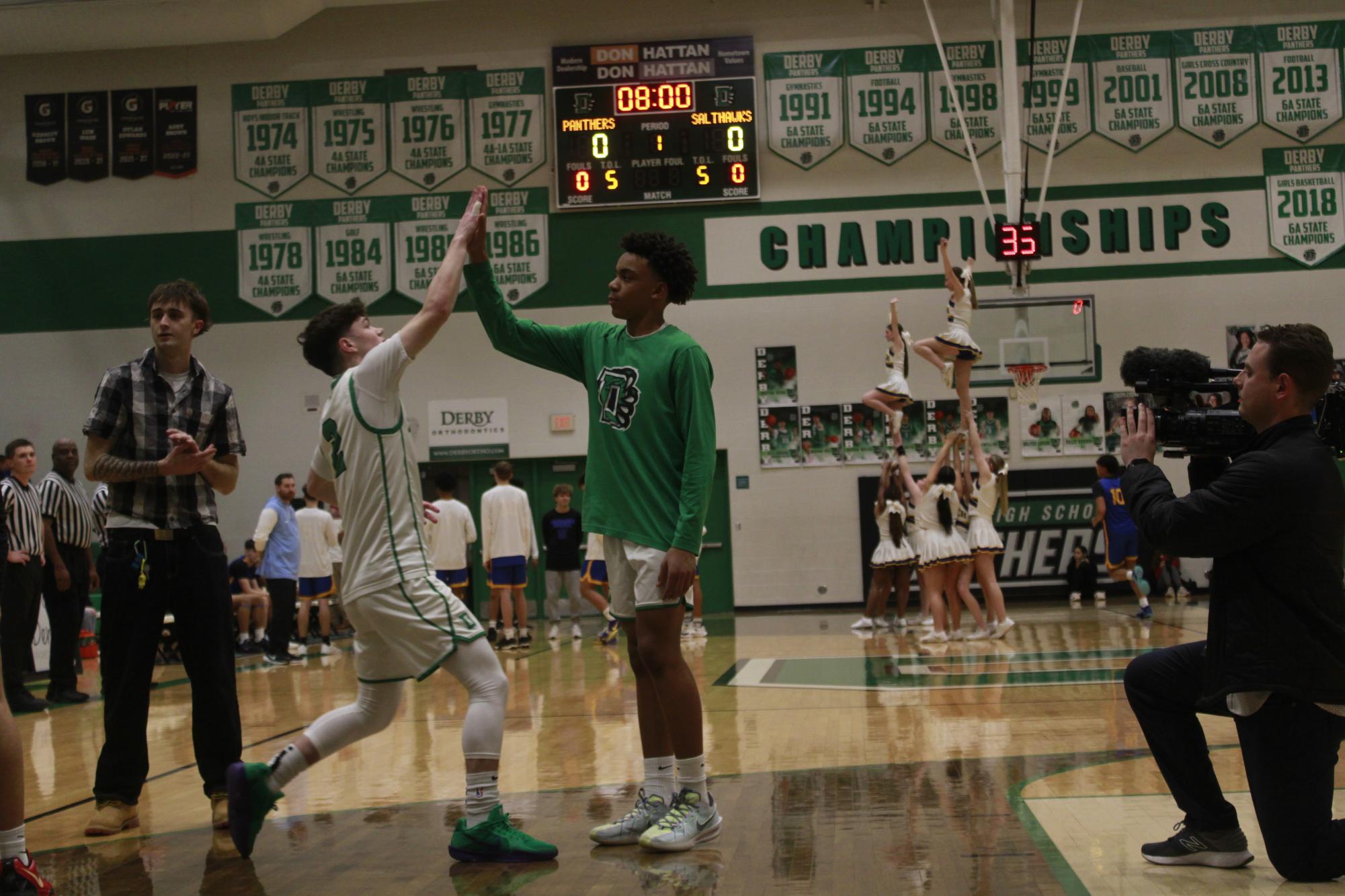 Varsity Boys basketball vs. Hutchinson (Photos by Tripp Stratton)