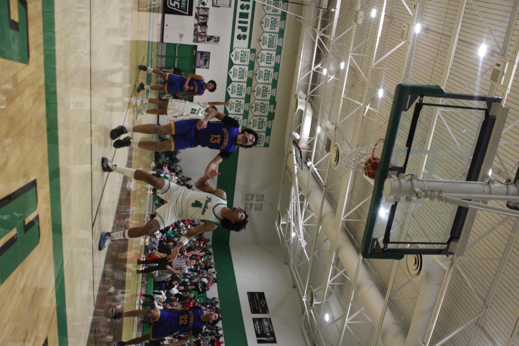 Varsity Boys basketball vs. Hutchinson (Photos by Tripp Stratton)