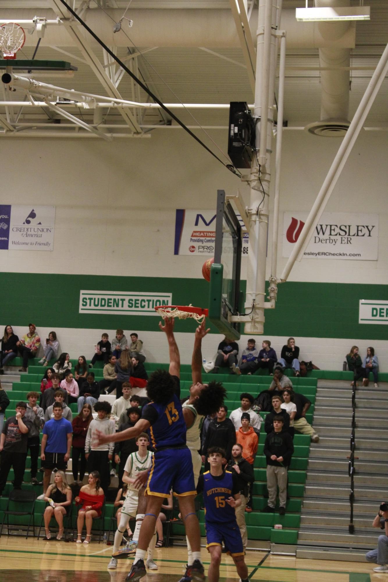 Varsity Boys basketball vs. Hutchinson (Photos by Tripp Stratton)