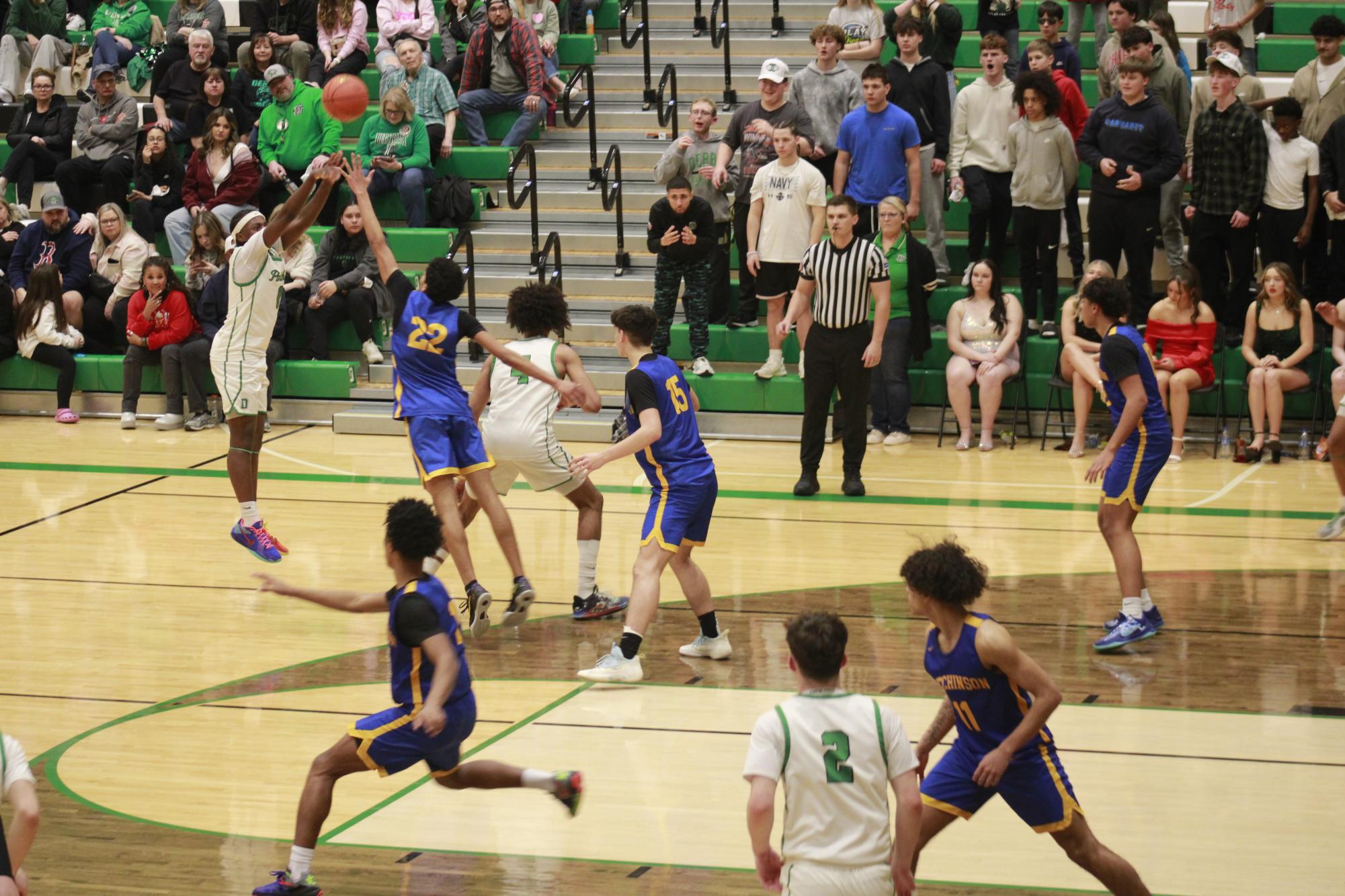 Varsity Boys basketball vs. Hutchinson (Photos by Tripp Stratton)