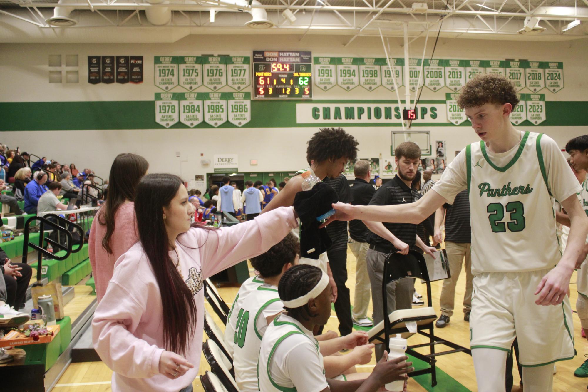 Varsity Boys basketball vs. Hutchinson (Photos by Tripp Stratton)