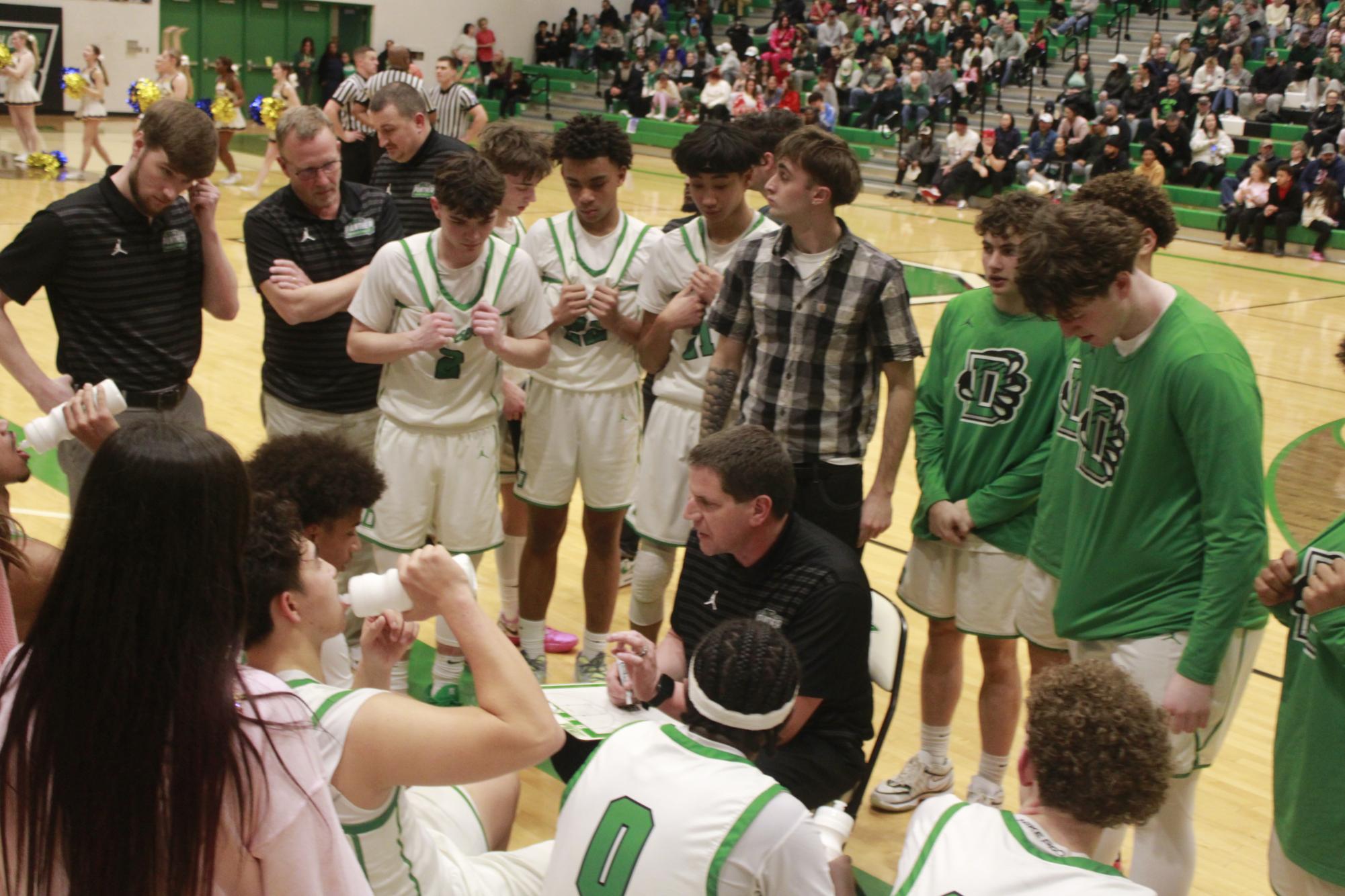 Varsity Boys basketball vs. Hutchinson (Photos by Tripp Stratton)