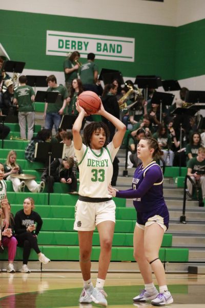 Player gets ready to pass the ball