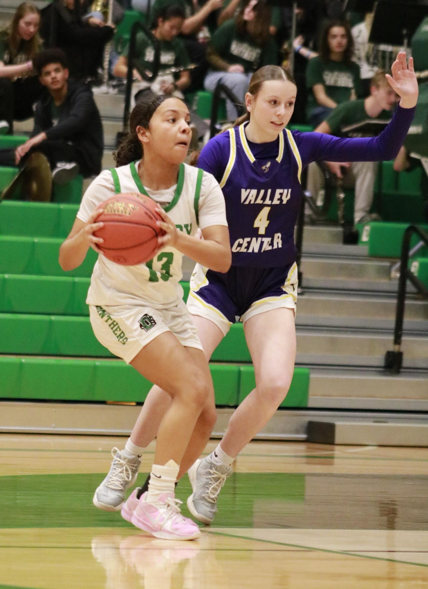 Girls varsity basketball vs. Valley Center (Photos by Persephone Ivy)