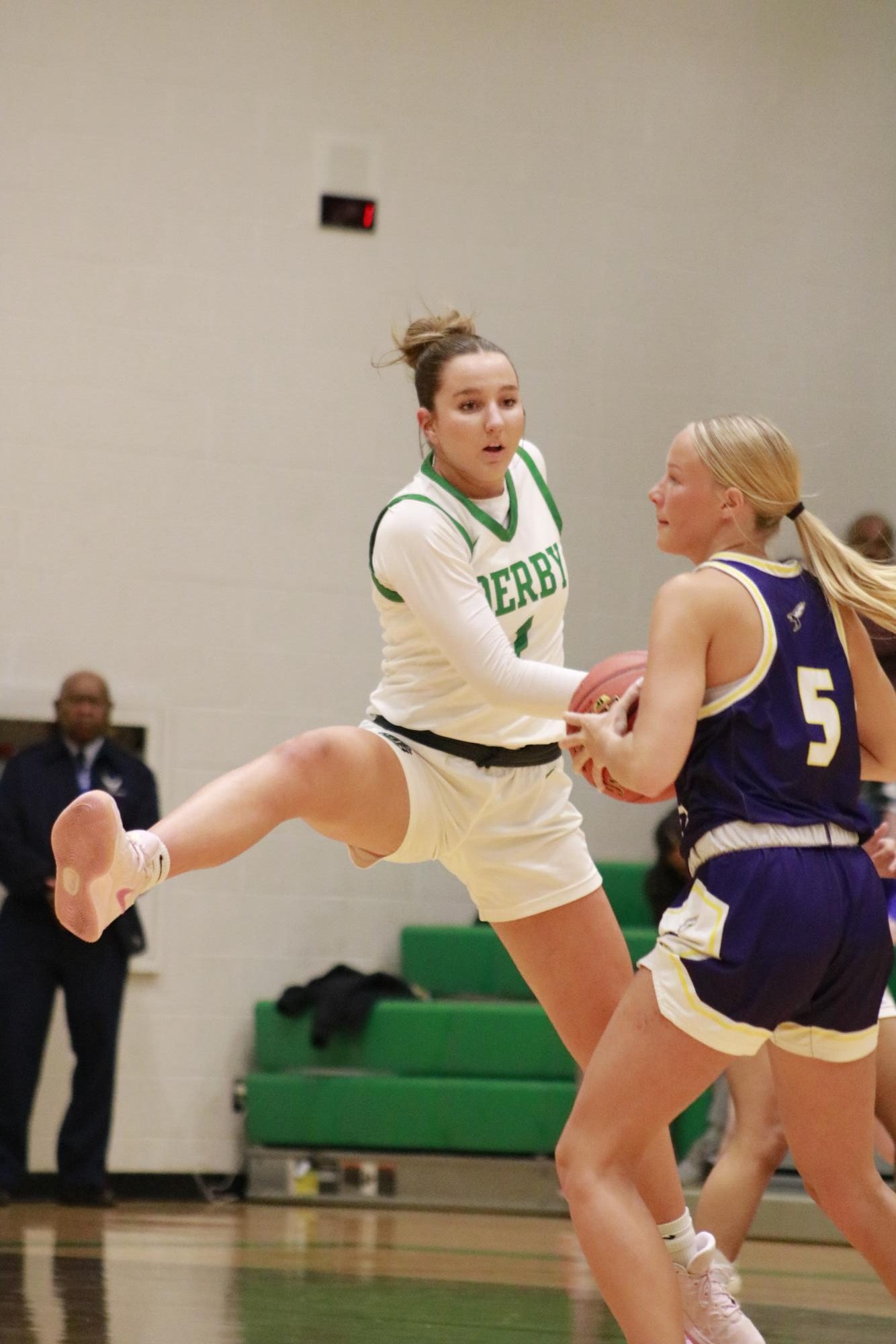 Girls varsity basketball vs. Valley Center (Photos by Persephone Ivy)