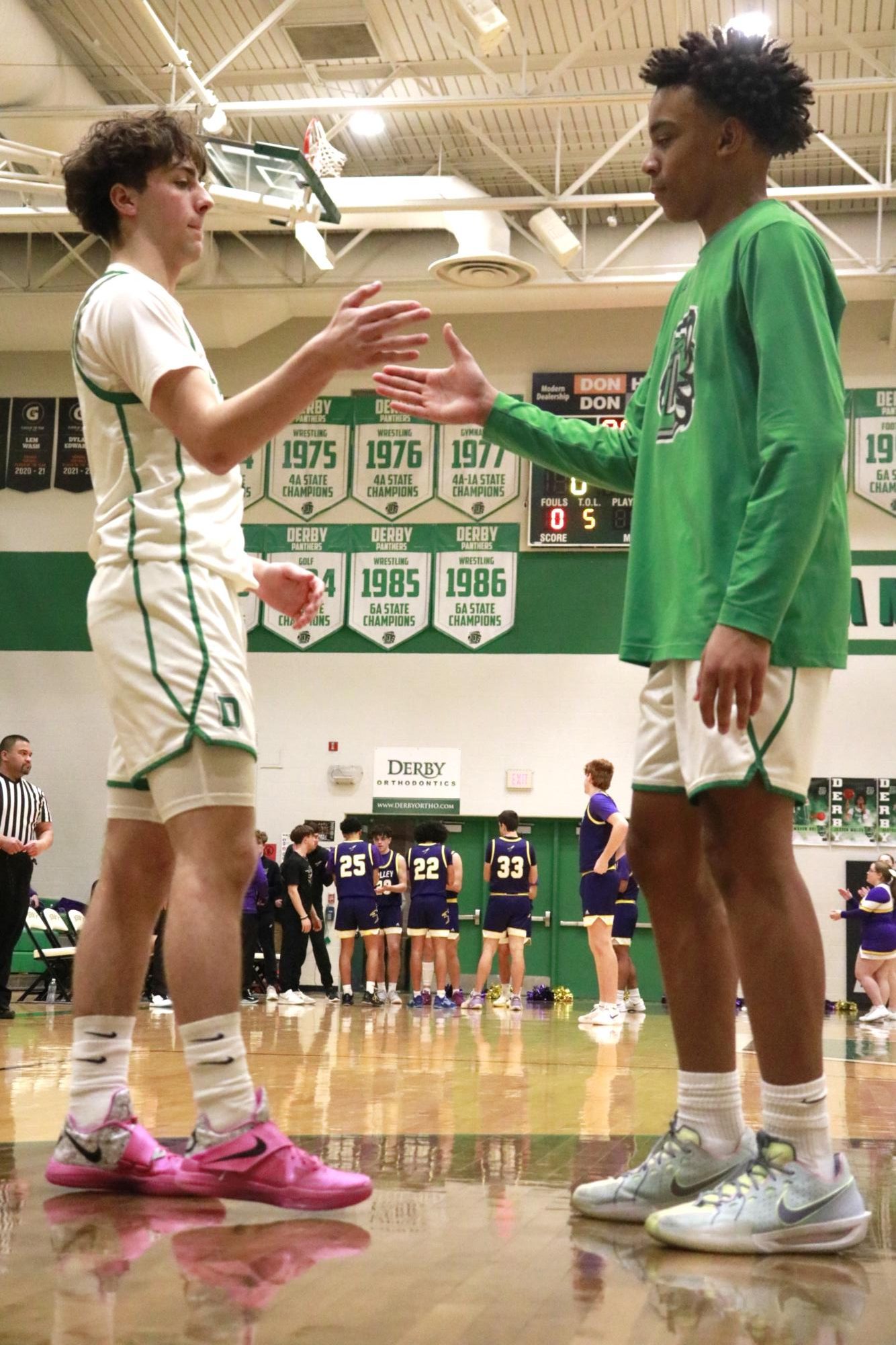 Boys varsity basketball vs. Valley Center (Photos by Persephone Ivy)