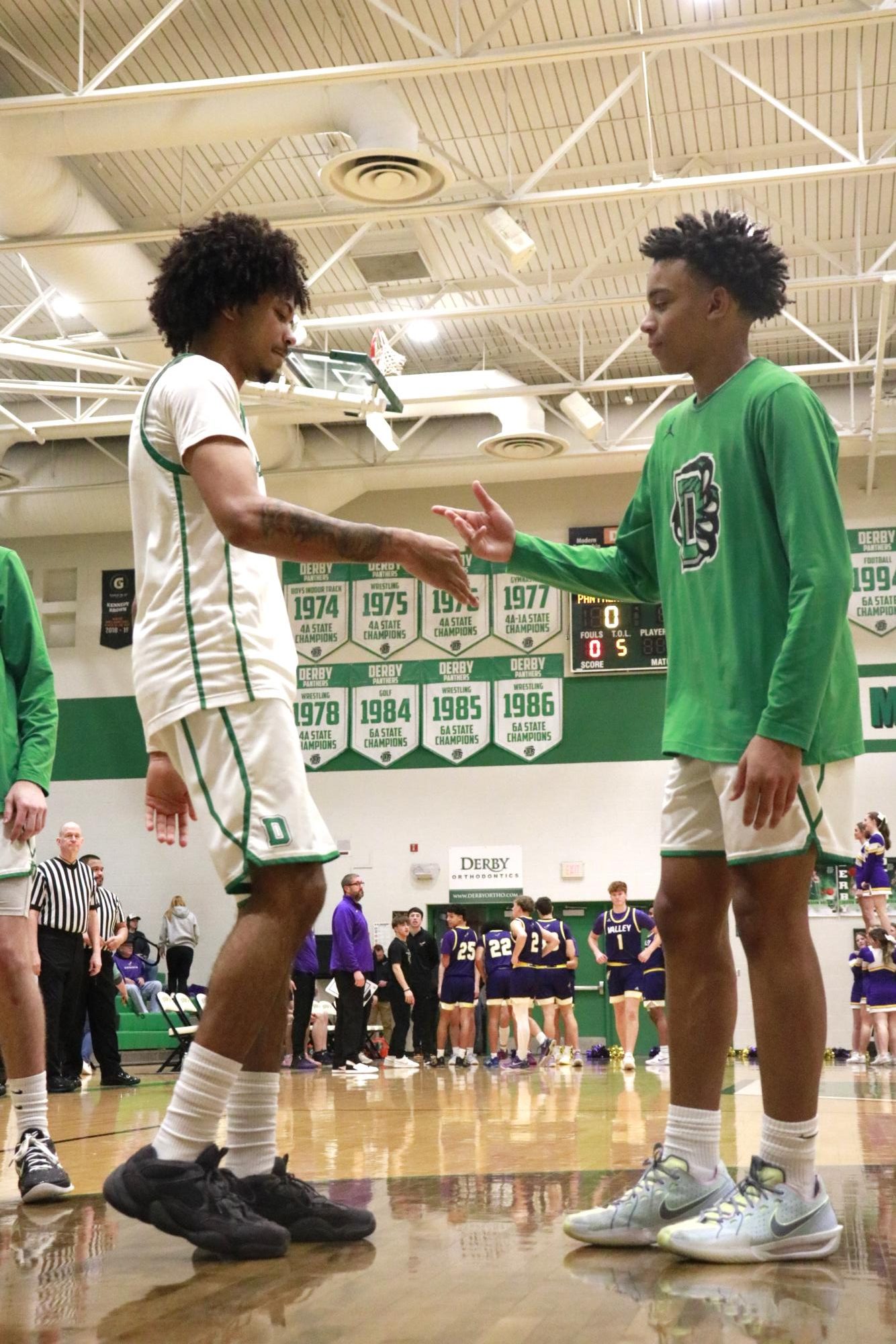 Boys varsity basketball vs. Valley Center (Photos by Persephone Ivy)