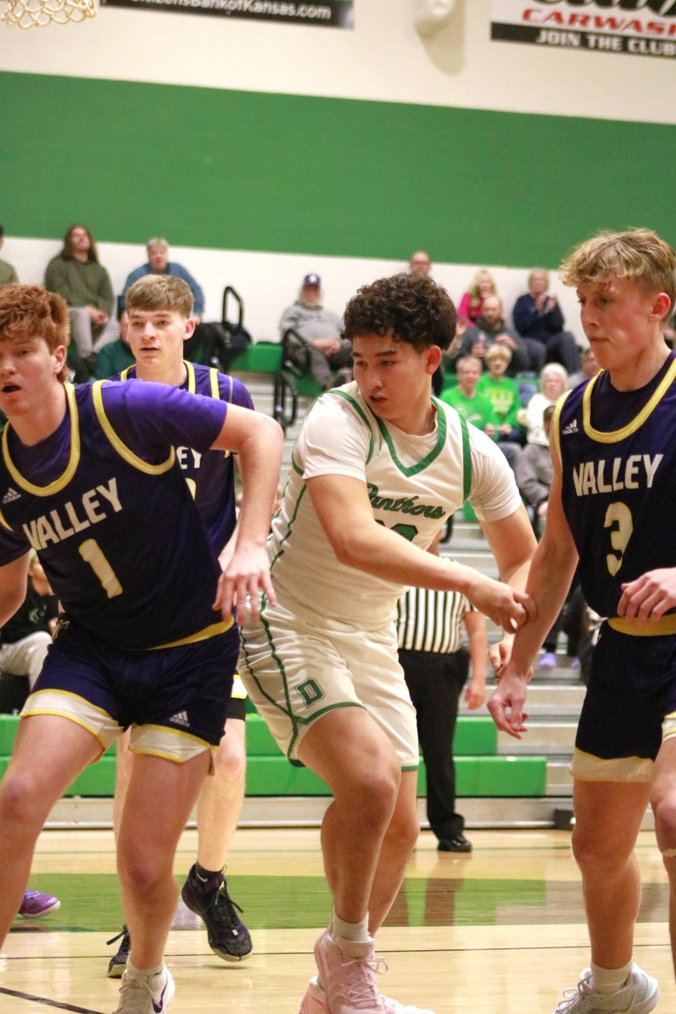 Boys varsity basketball vs. Valley Center (Photos by Persephone Ivy)