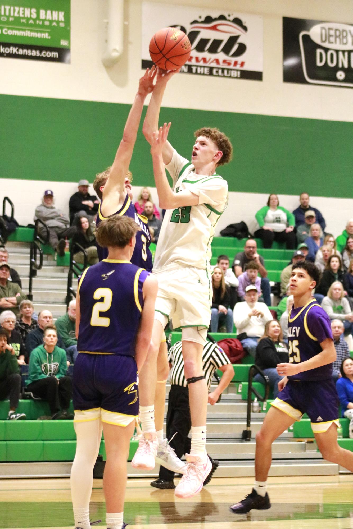 Boys varsity basketball vs. Valley Center (Photos by Persephone Ivy)