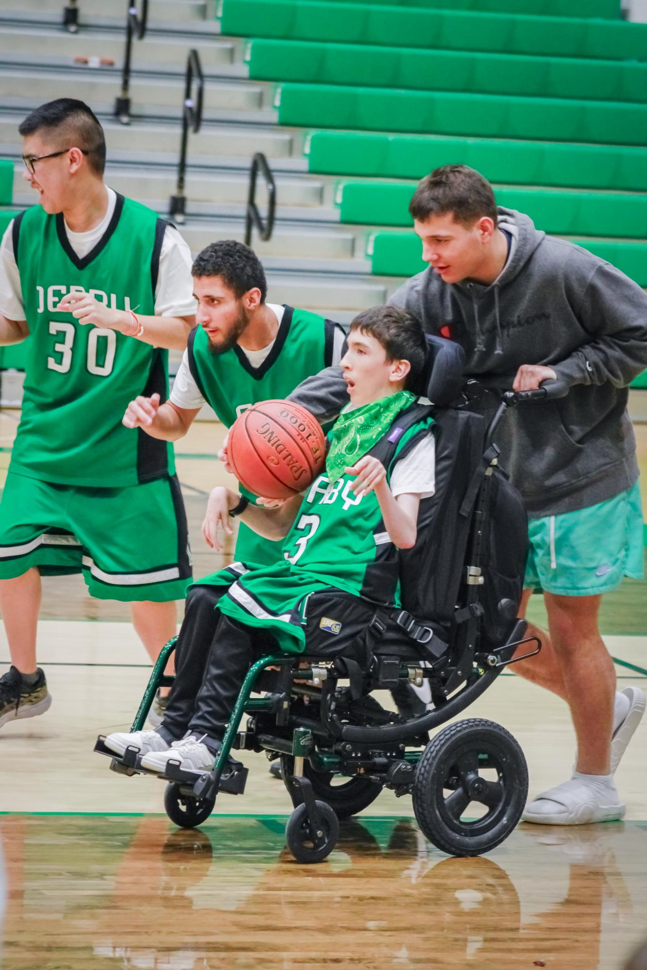 Panther Pals basketball (Photos by Mikah Herzberg)