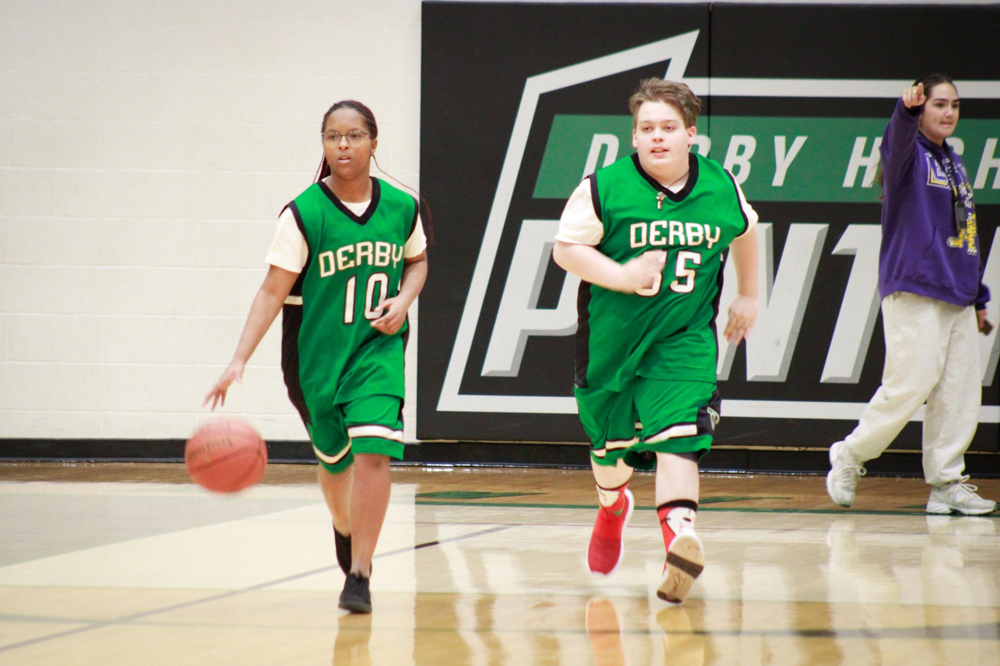 Panther Pals basketball (Photos by Mikah Herzberg)