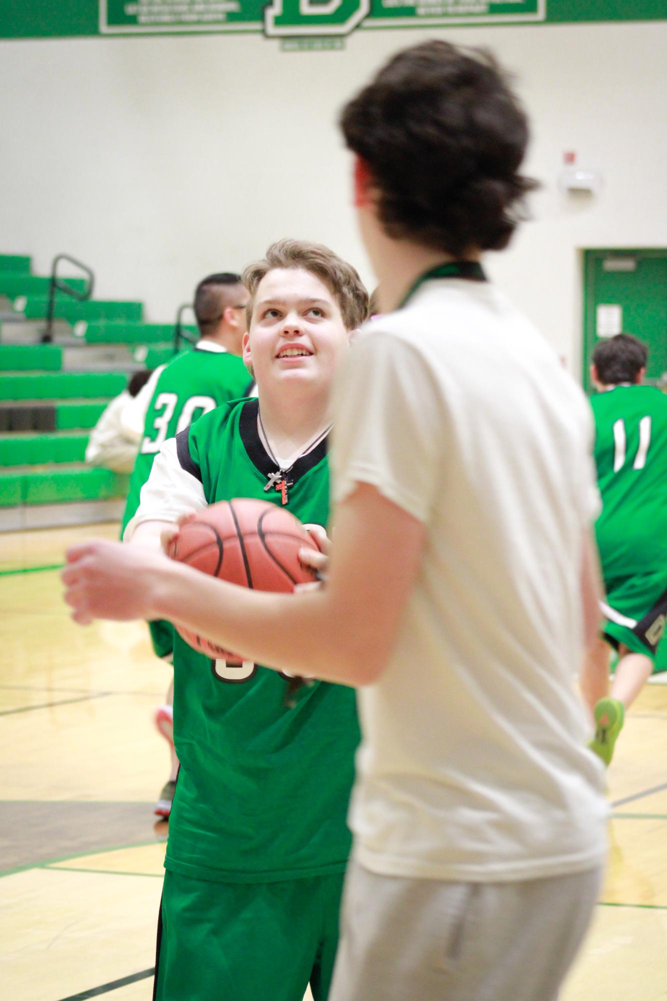 Panther Pals basketball (Photos by Mikah Herzberg)