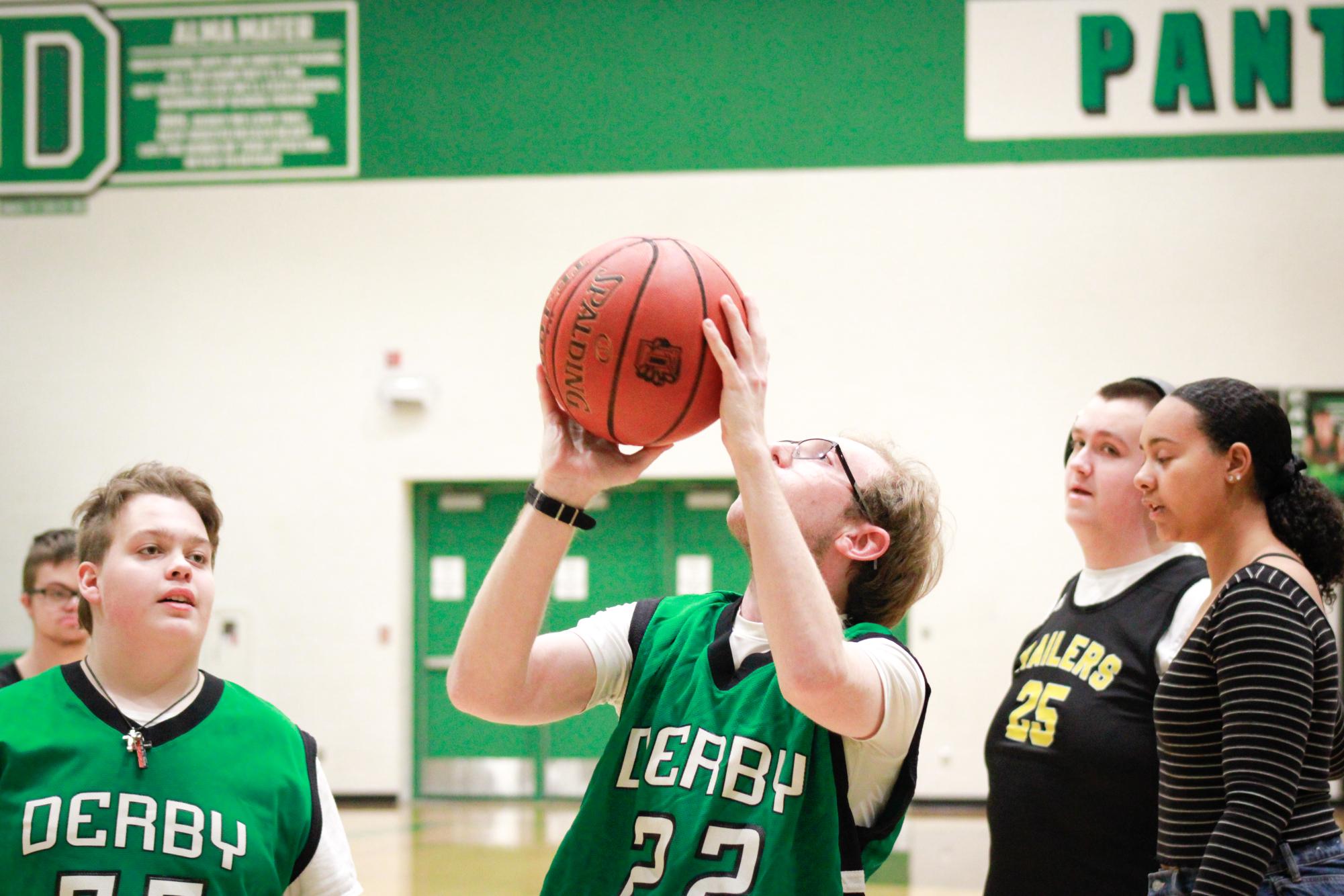 Panther Pals basketball (Photos by Mikah Herzberg)