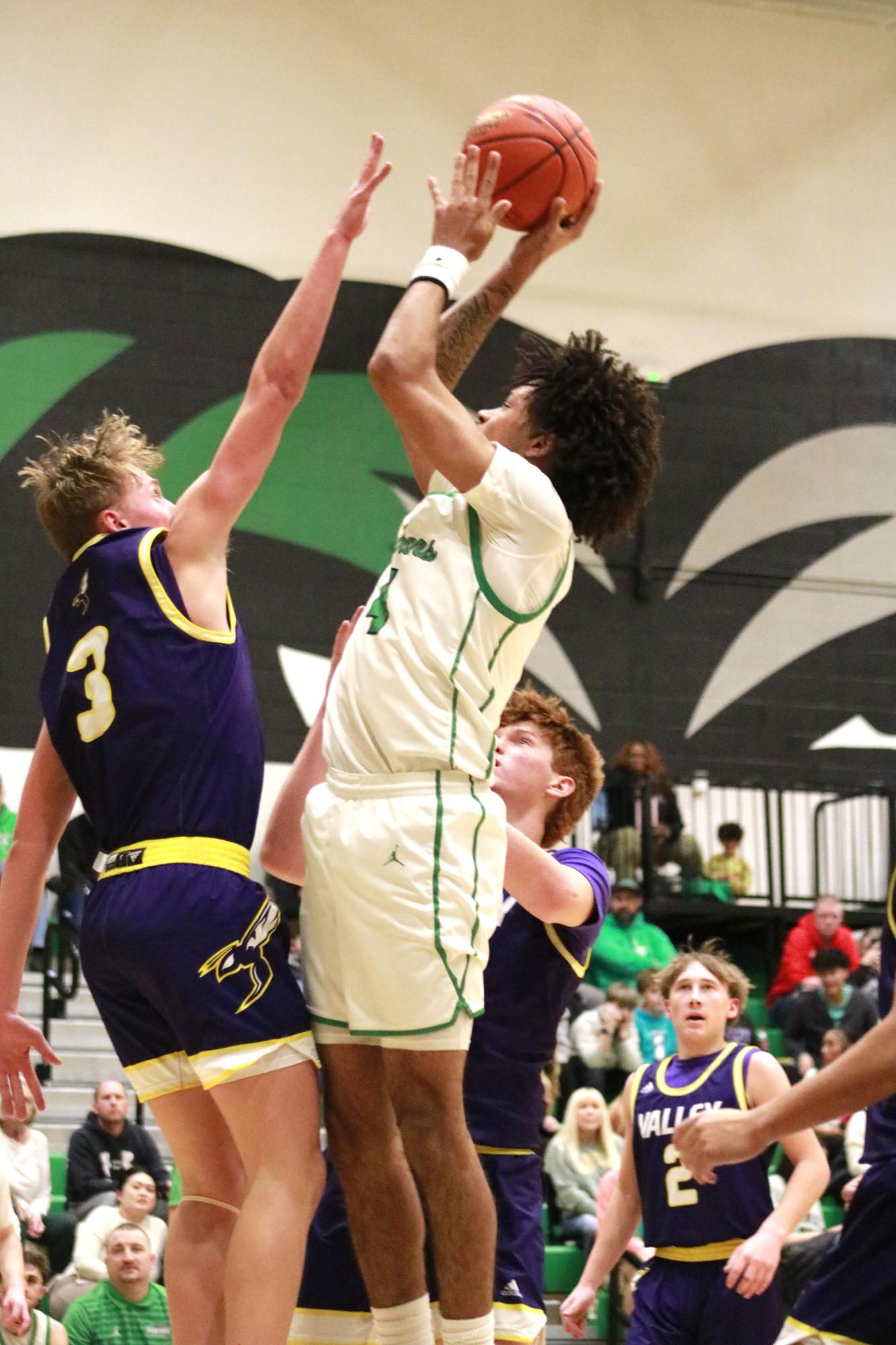 Boys varsity basketball vs. Valley Center (Photos by Persephone Ivy)