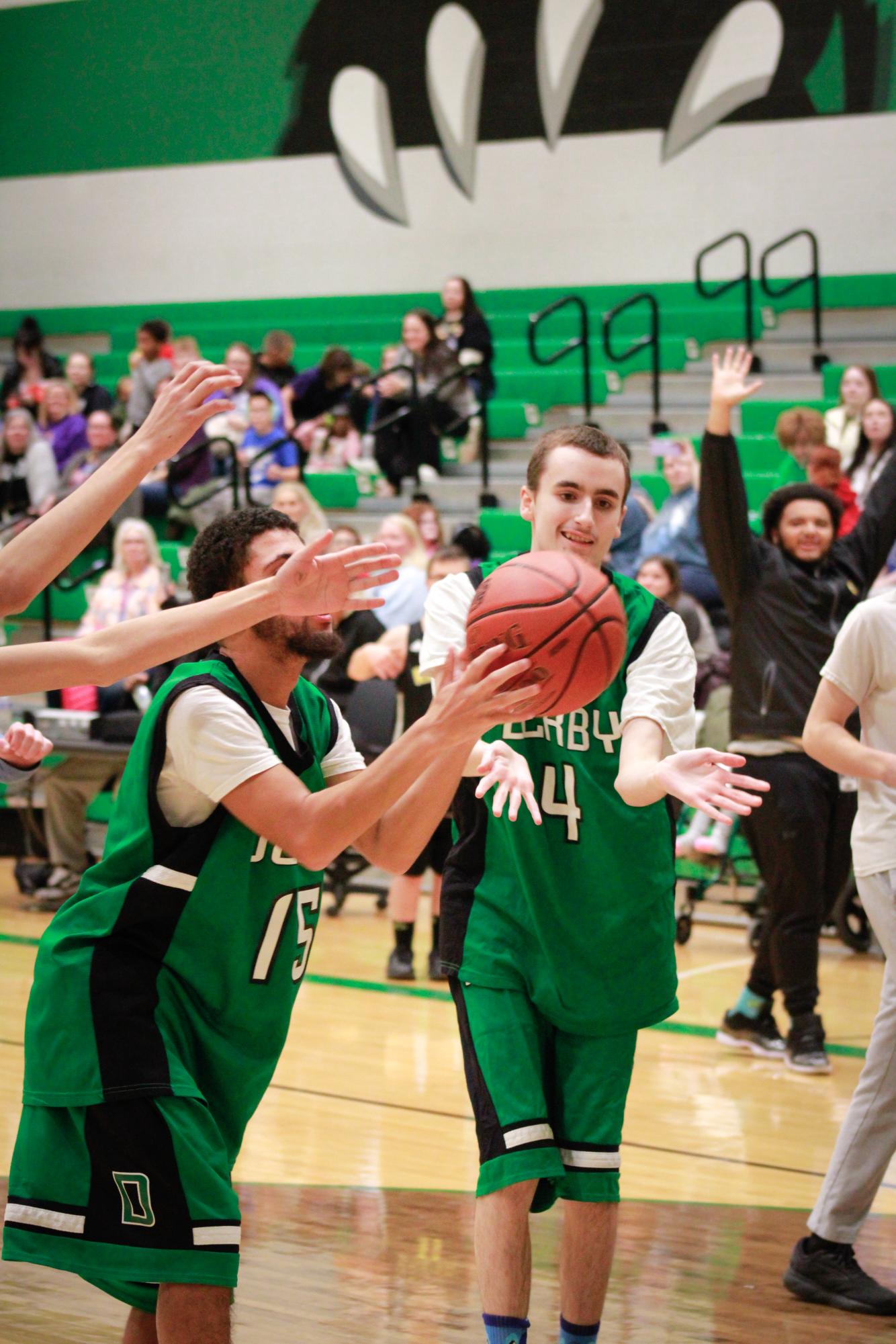 Panther Pals basketball (Photos by Mikah Herzberg)