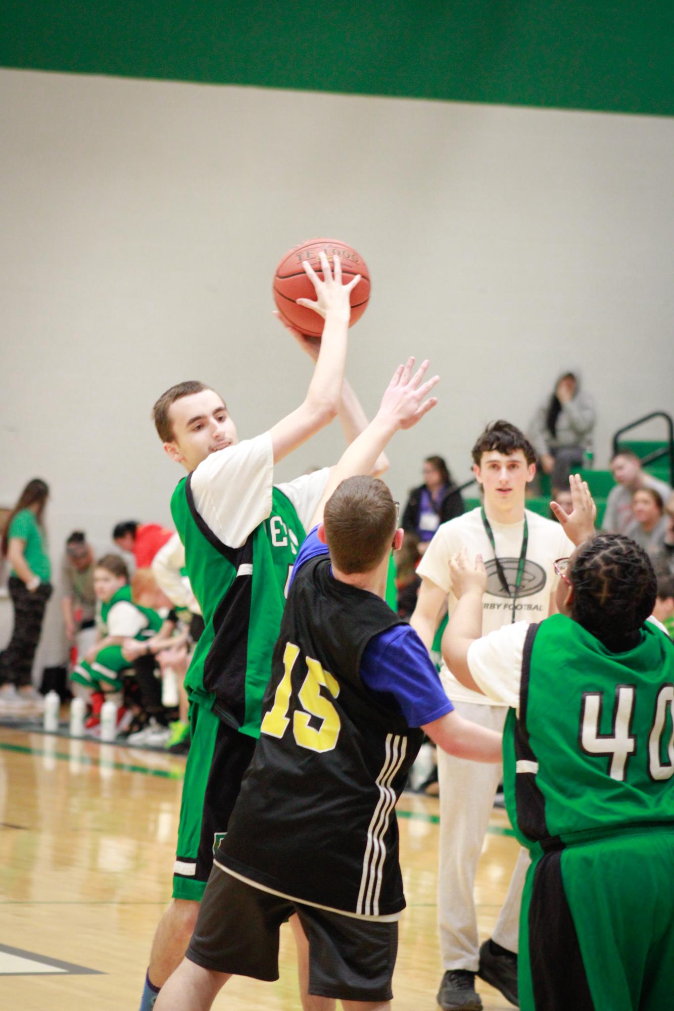 Panther Pals basketball (Photos by Mikah Herzberg)