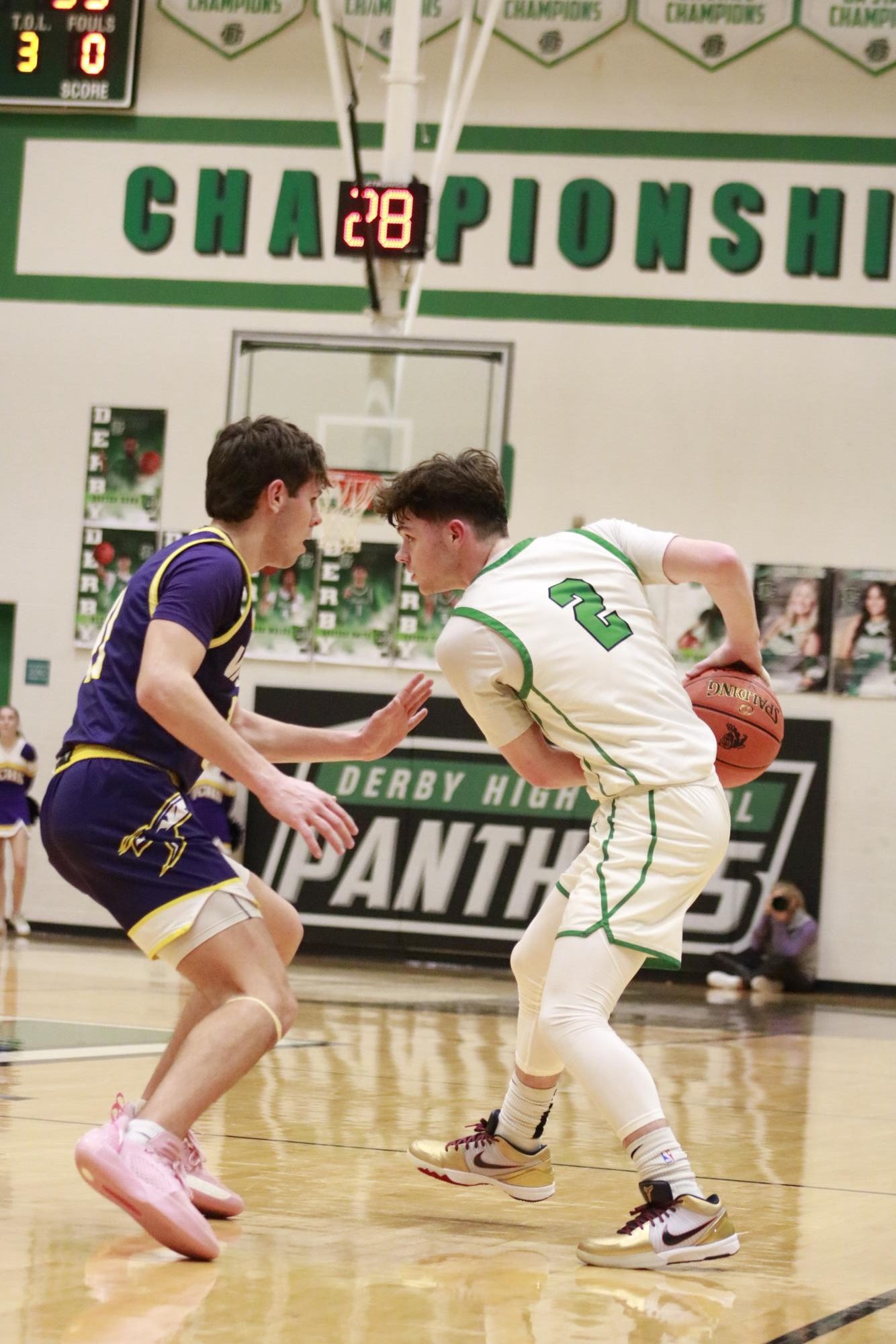 Boys varsity basketball vs. Valley Center (Photos by Persephone Ivy)