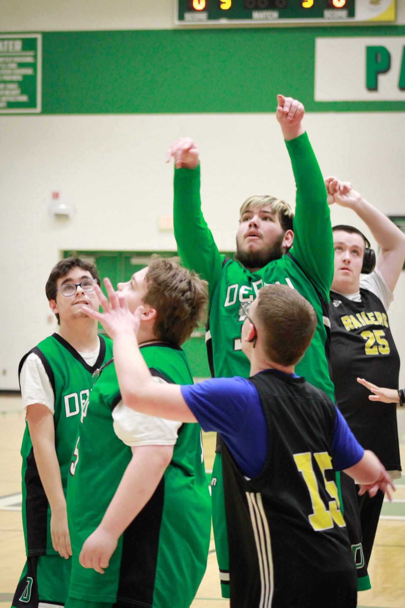 Panther Pals basketball (Photos by Mikah Herzberg)