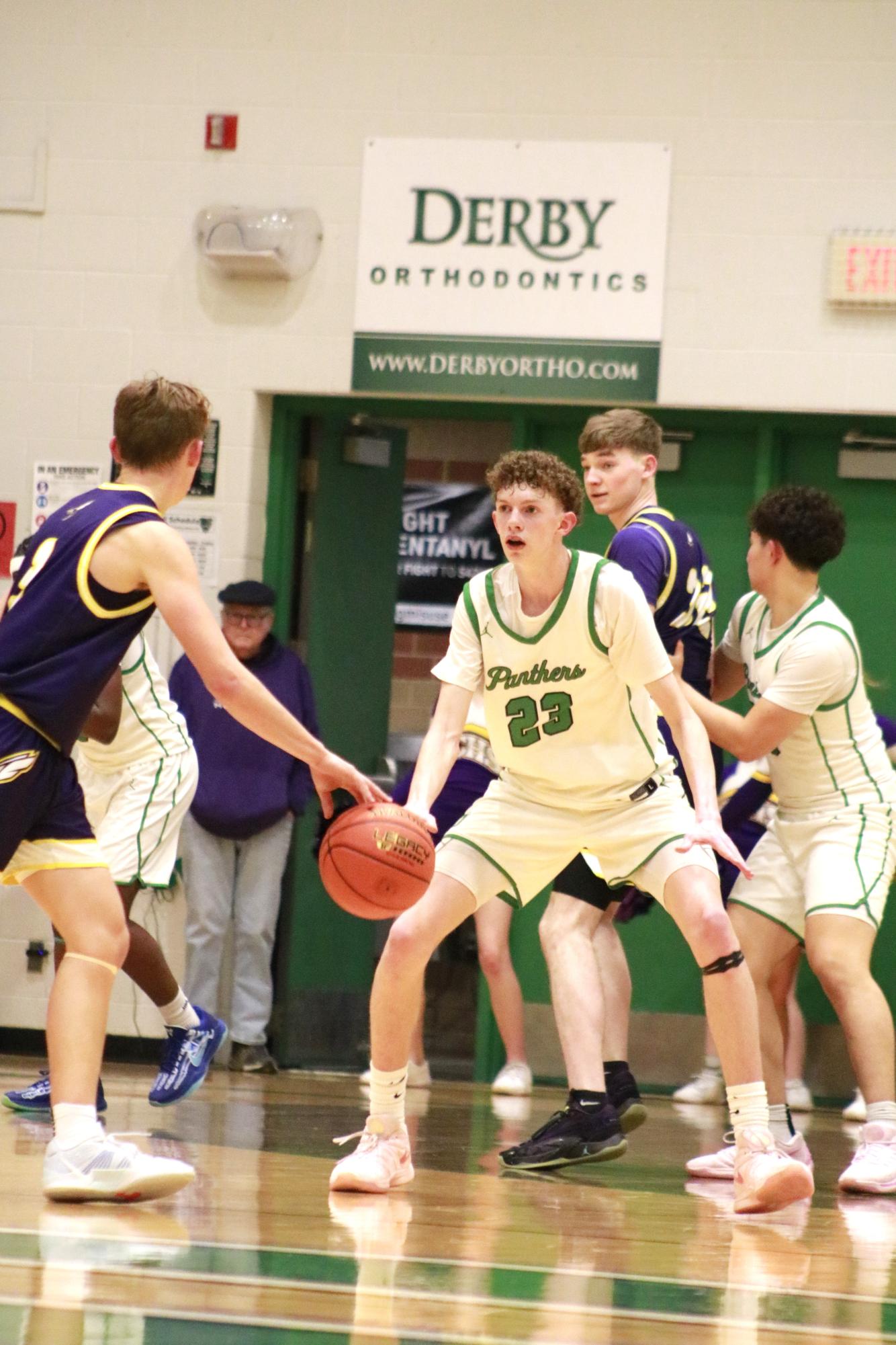 Boys varsity basketball vs. Valley Center (Photos by Persephone Ivy)