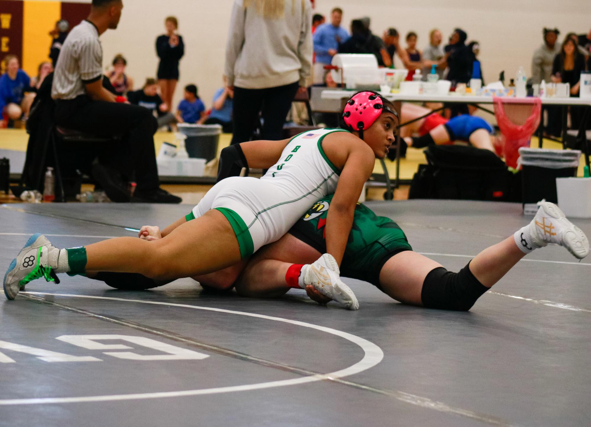 6A girls wrestling regionals (Photos by Ava Mbawuike)