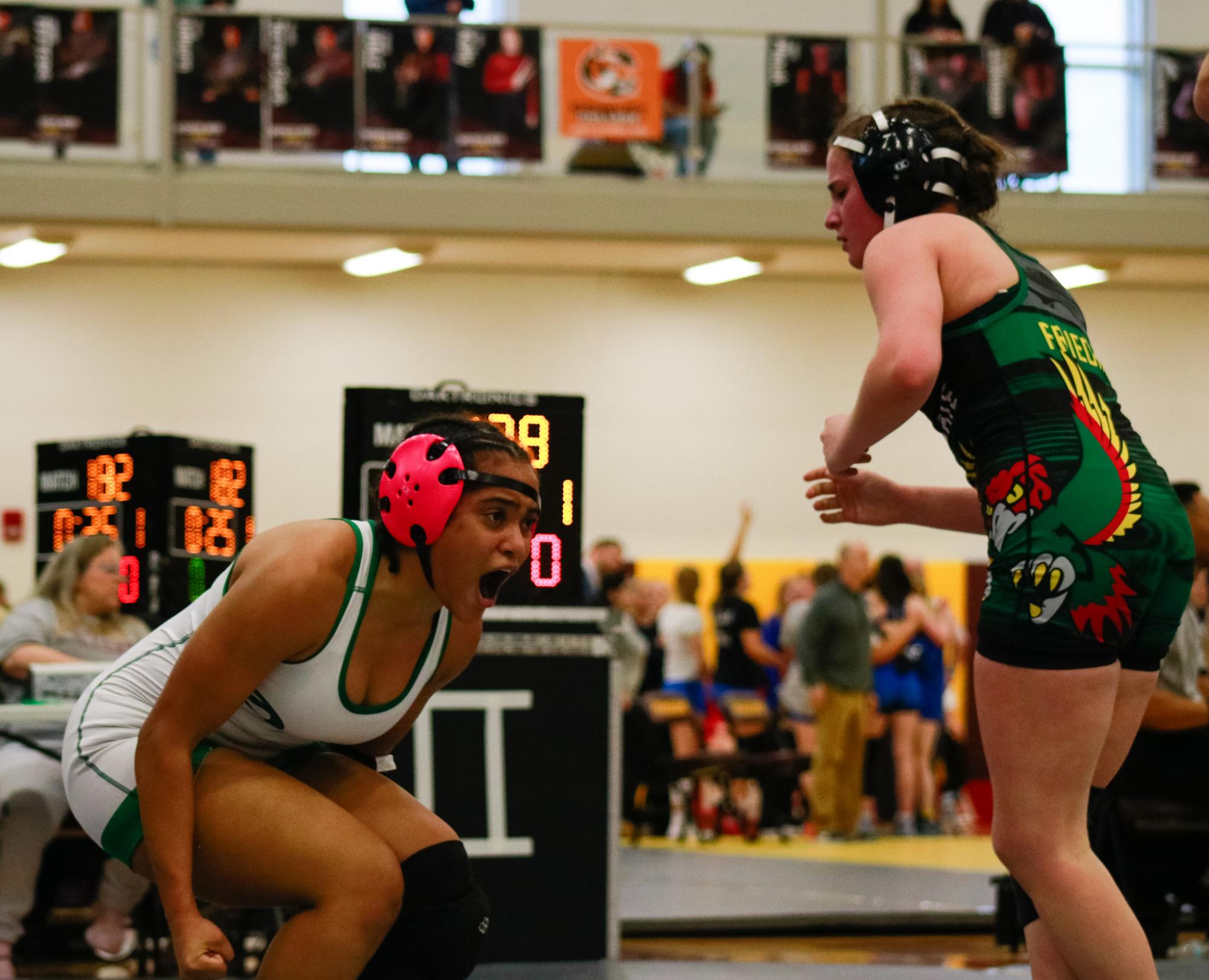 6A girls wrestling regionals (Photos by Ava Mbawuike)