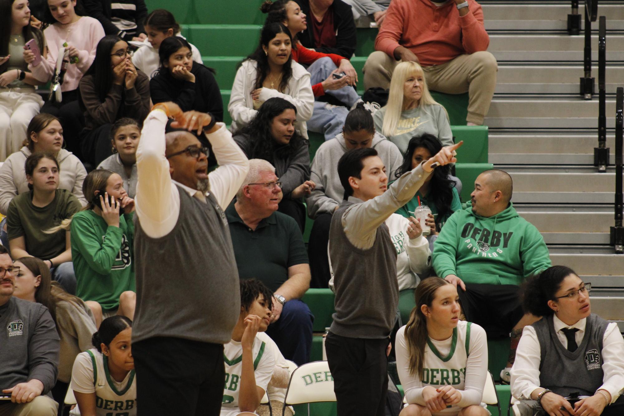 Girls varsity basketball vs. Maize (Photos by France Cueto)