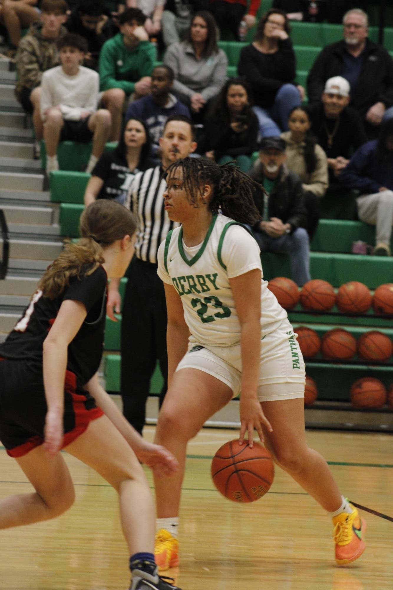 Girls varsity basketball vs. Maize (Photos by France Cueto)