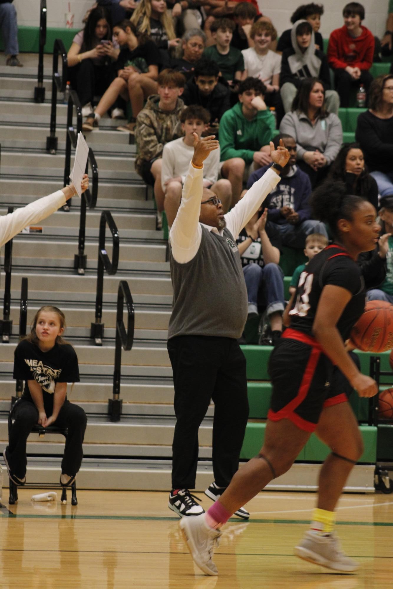 Girls varsity basketball vs. Maize (Photos by France Cueto)