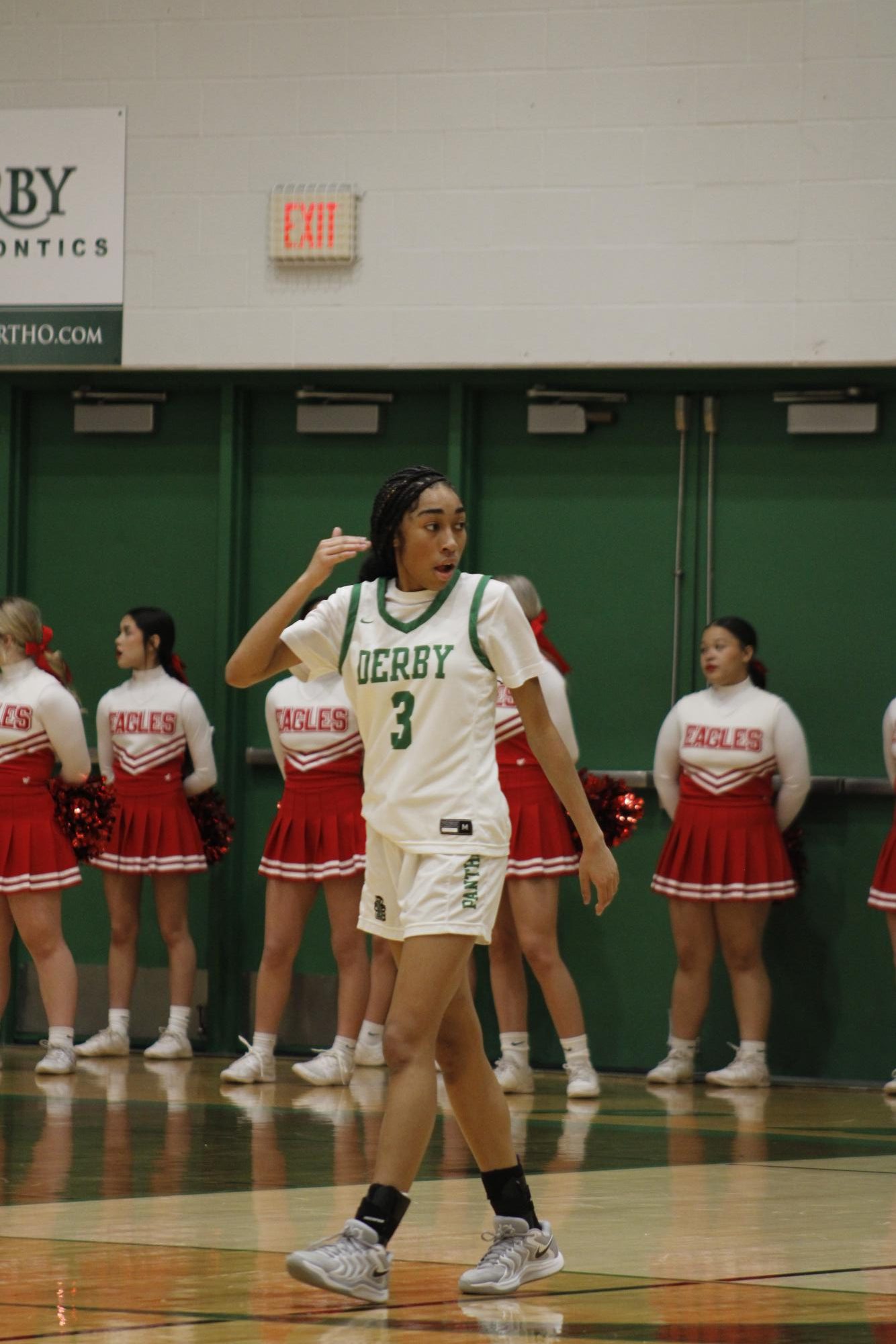 Girls varsity basketball vs. Maize (Photos by France Cueto)