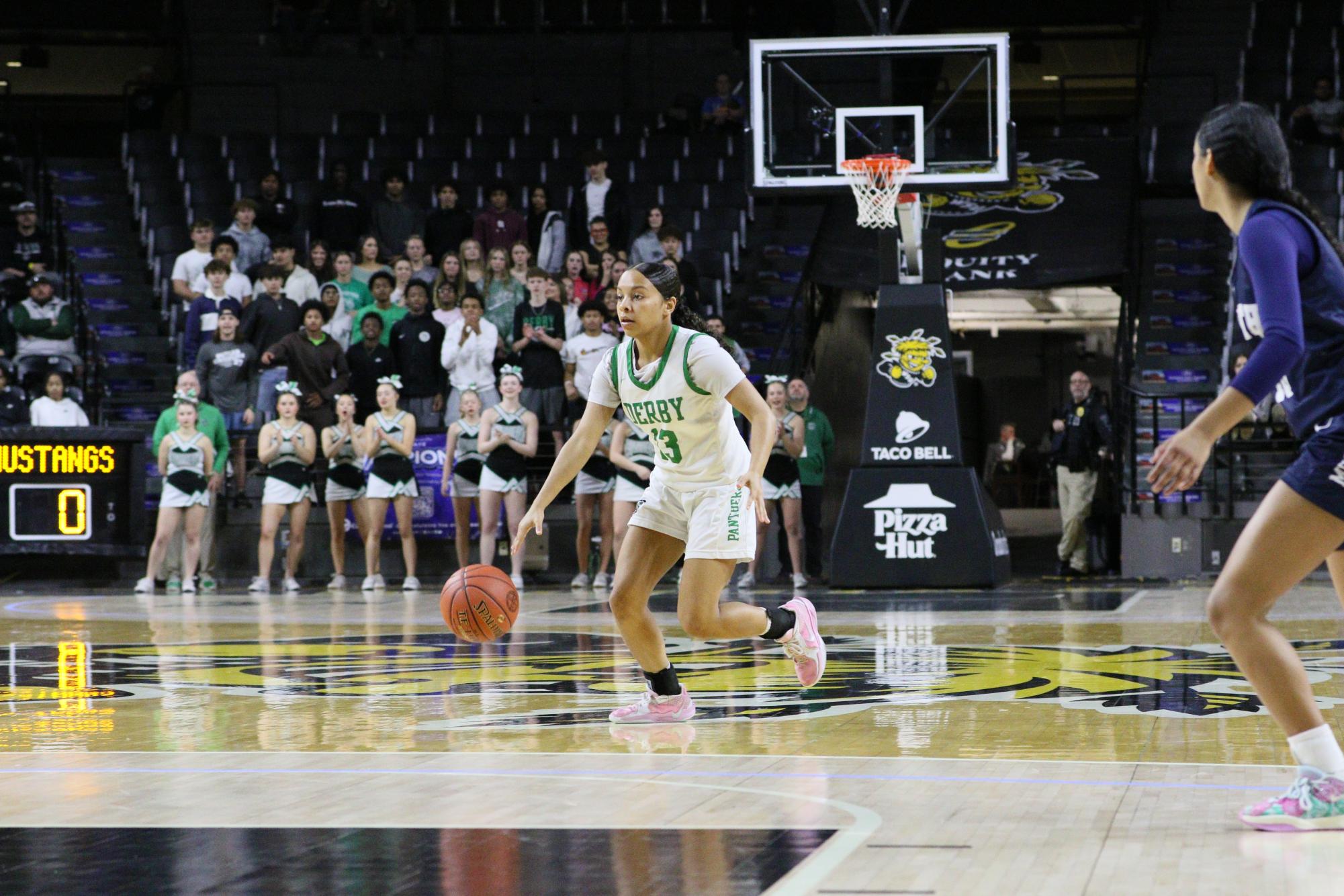 Girls state basketball vs. Blue Valley North (Photos by Maggie Elliott)