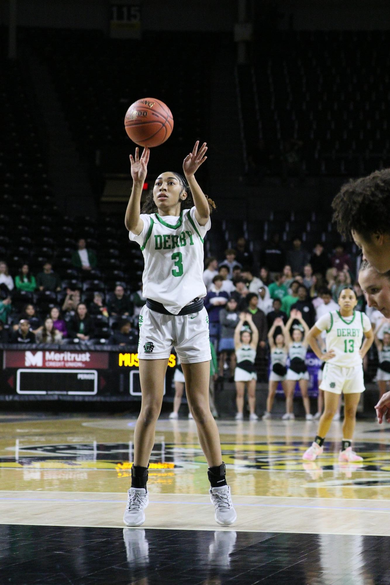 Girls state basketball vs. Blue Valley North (Photos by Maggie Elliott)