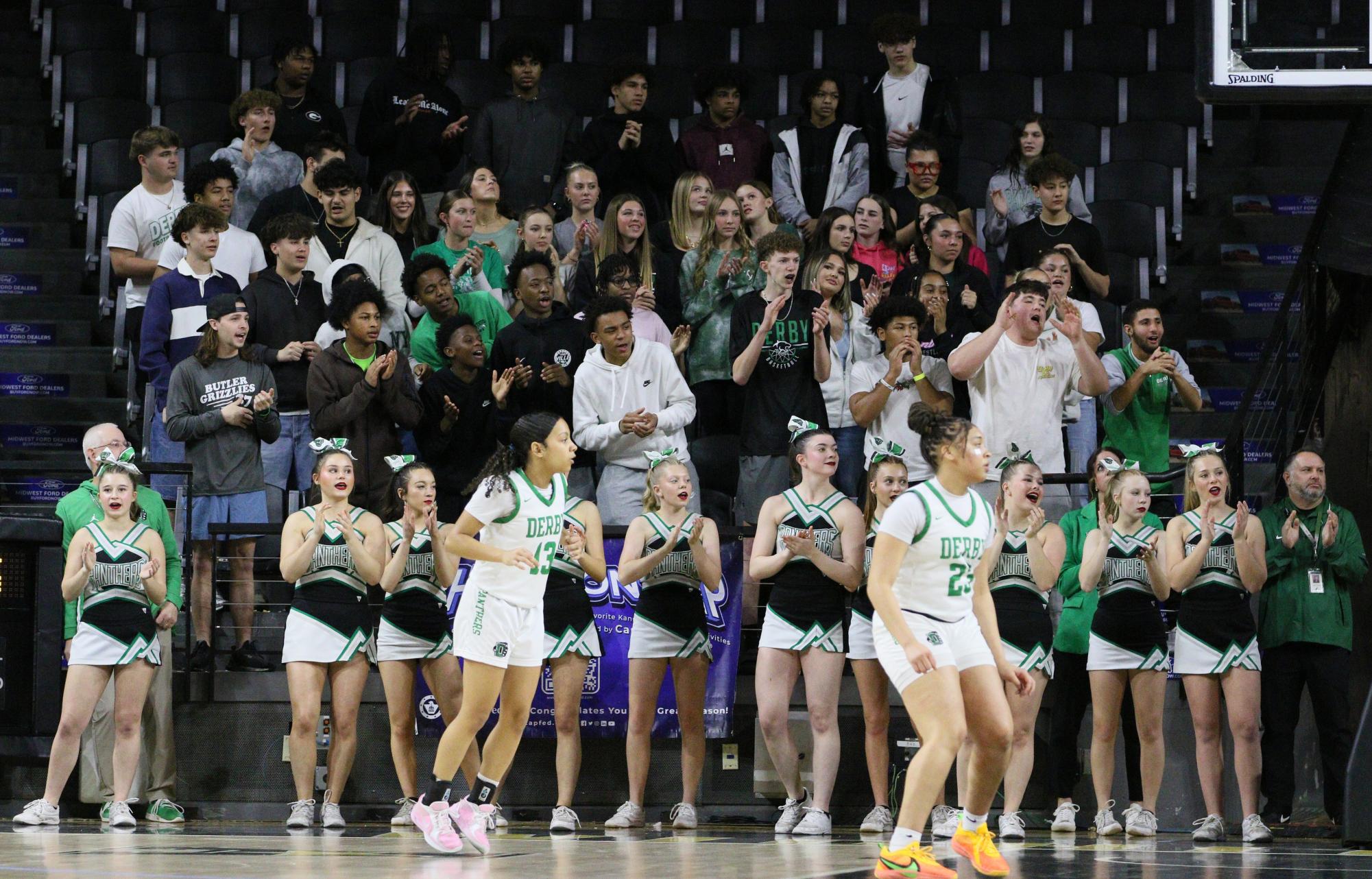 Girls state basketball vs. Blue Valley North (Photos by Maggie Elliott)