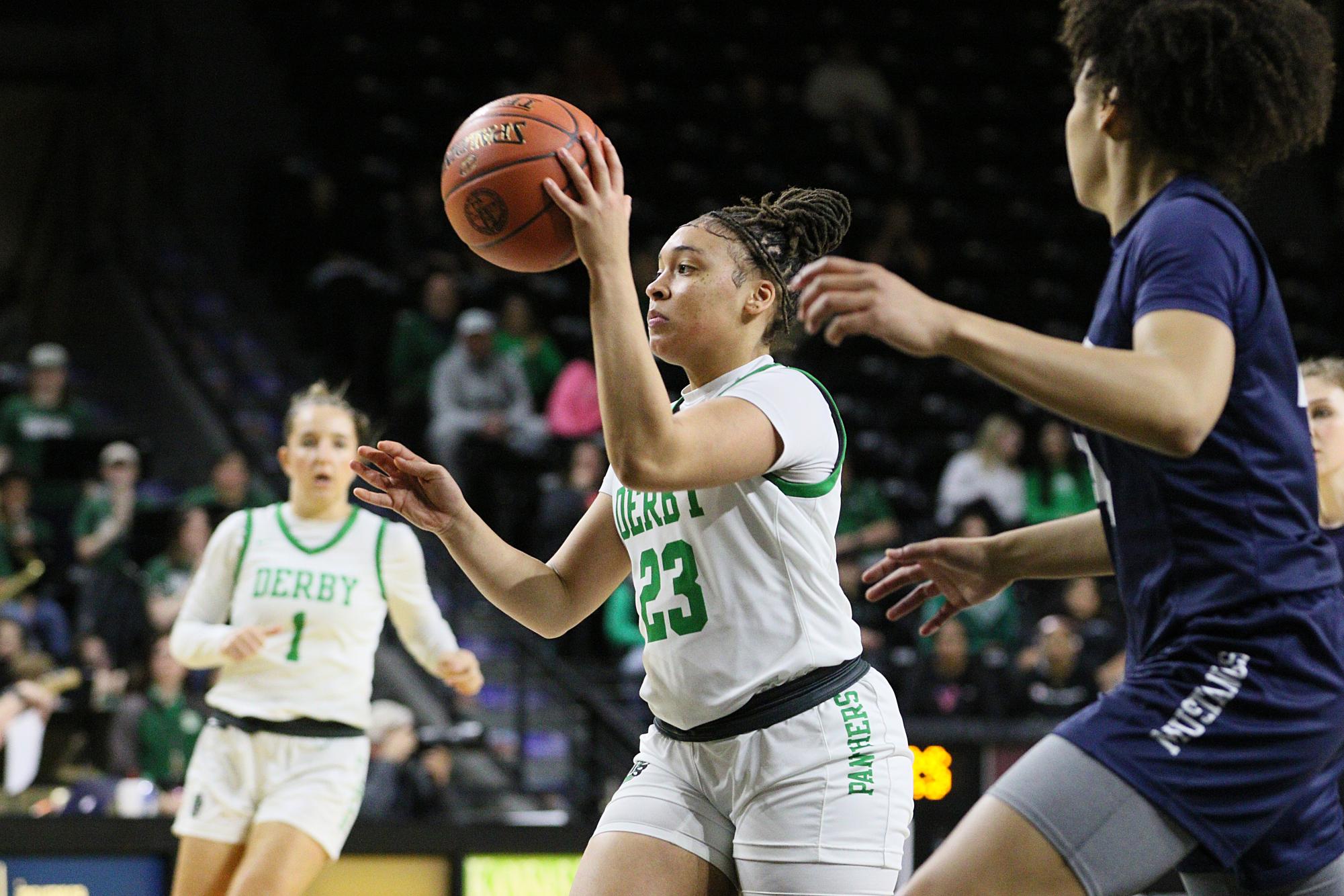 Girls state basketball vs. Blue Valley North (Photos by Maggie Elliott)