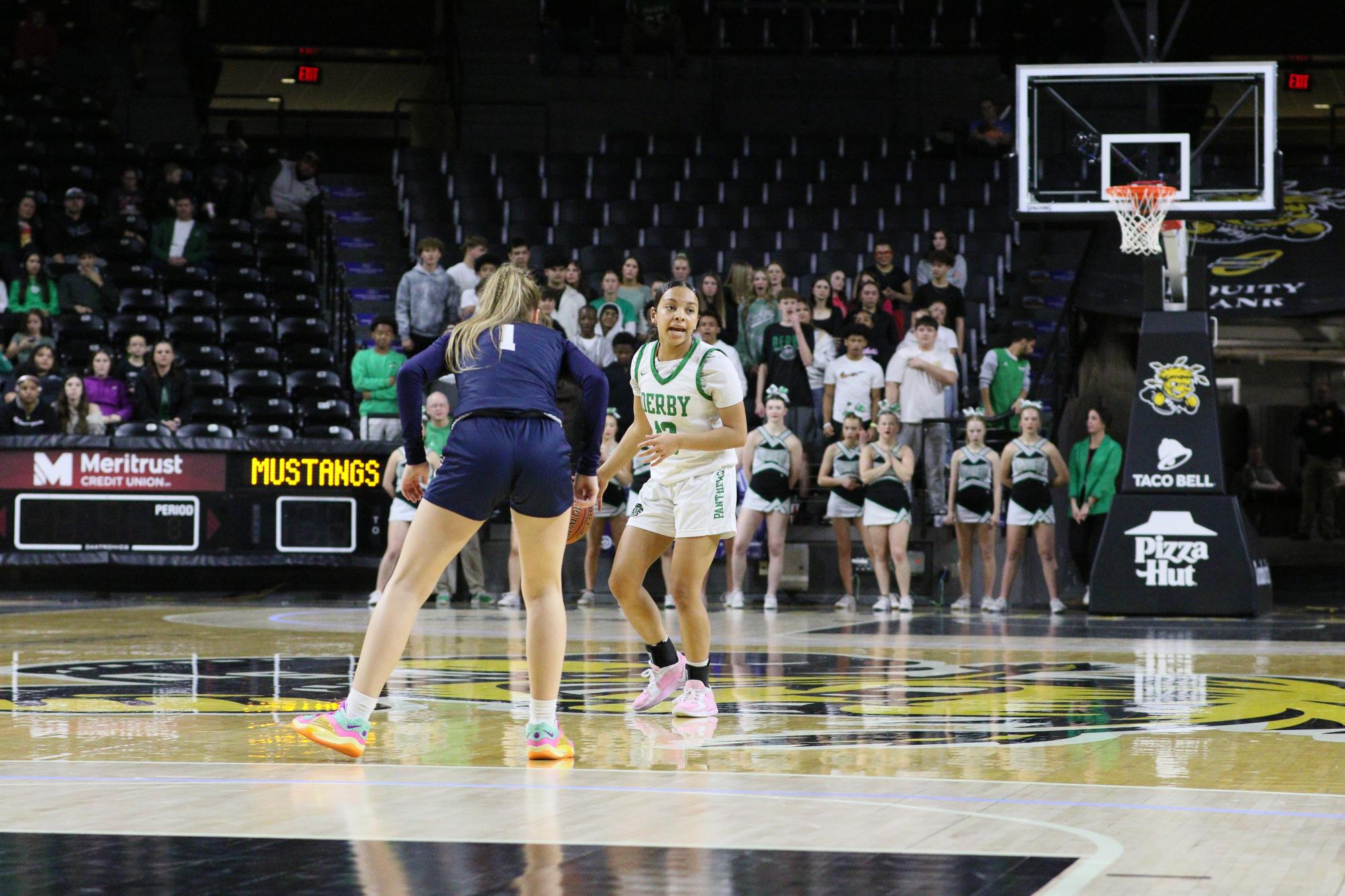 Girls state basketball vs. Blue Valley North (Photos by Maggie Elliott)